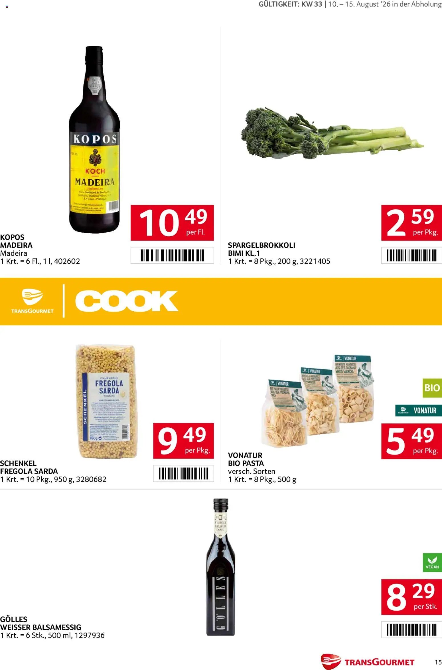 Transgourmet Flugblatt