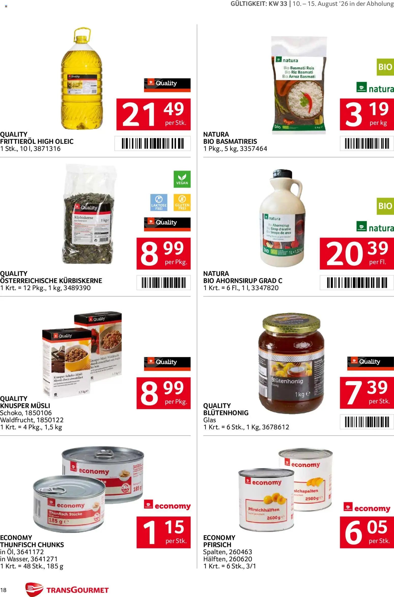 Transgourmet Flugblatt