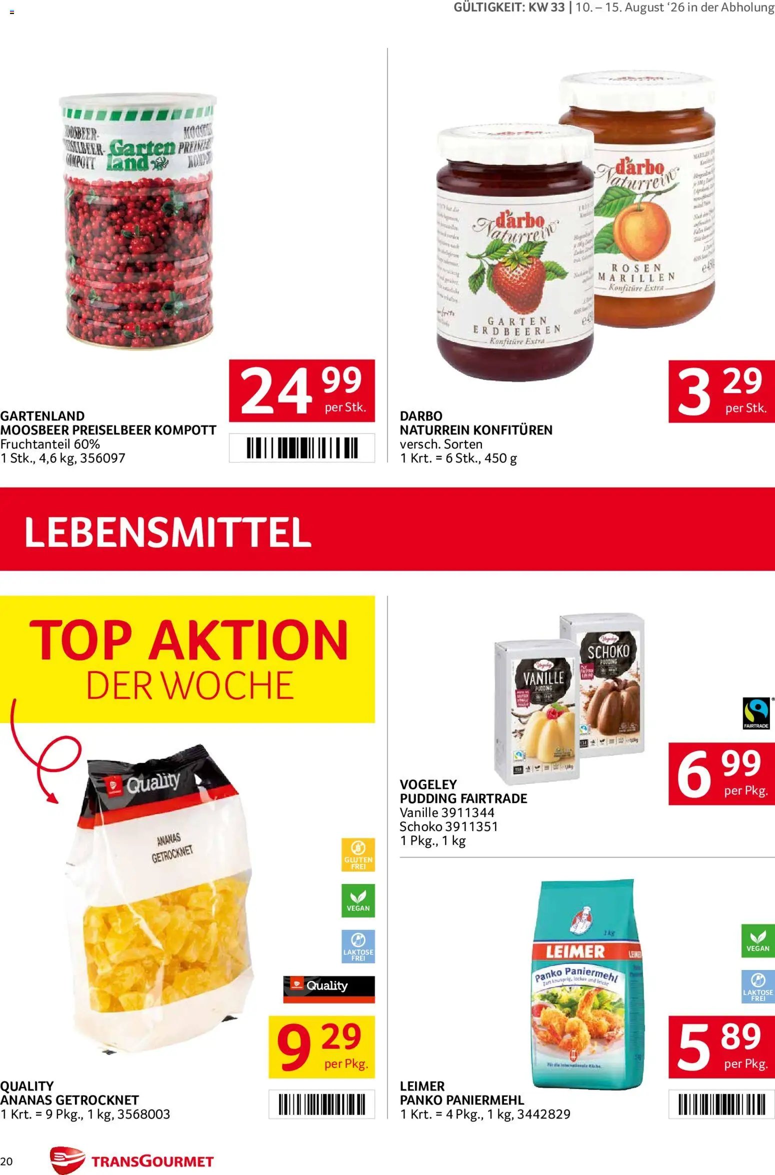 Transgourmet Flugblatt