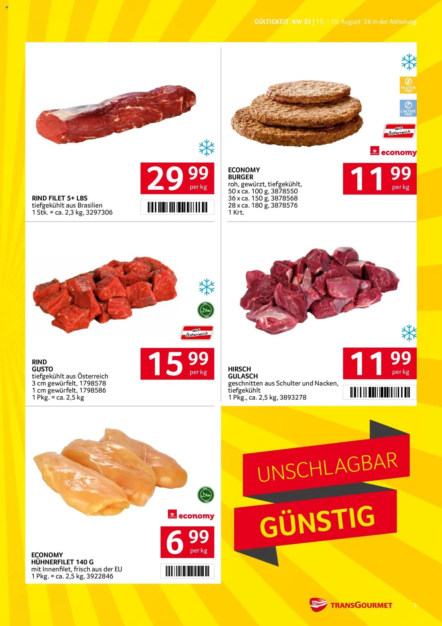 Transgourmet Flugblatt