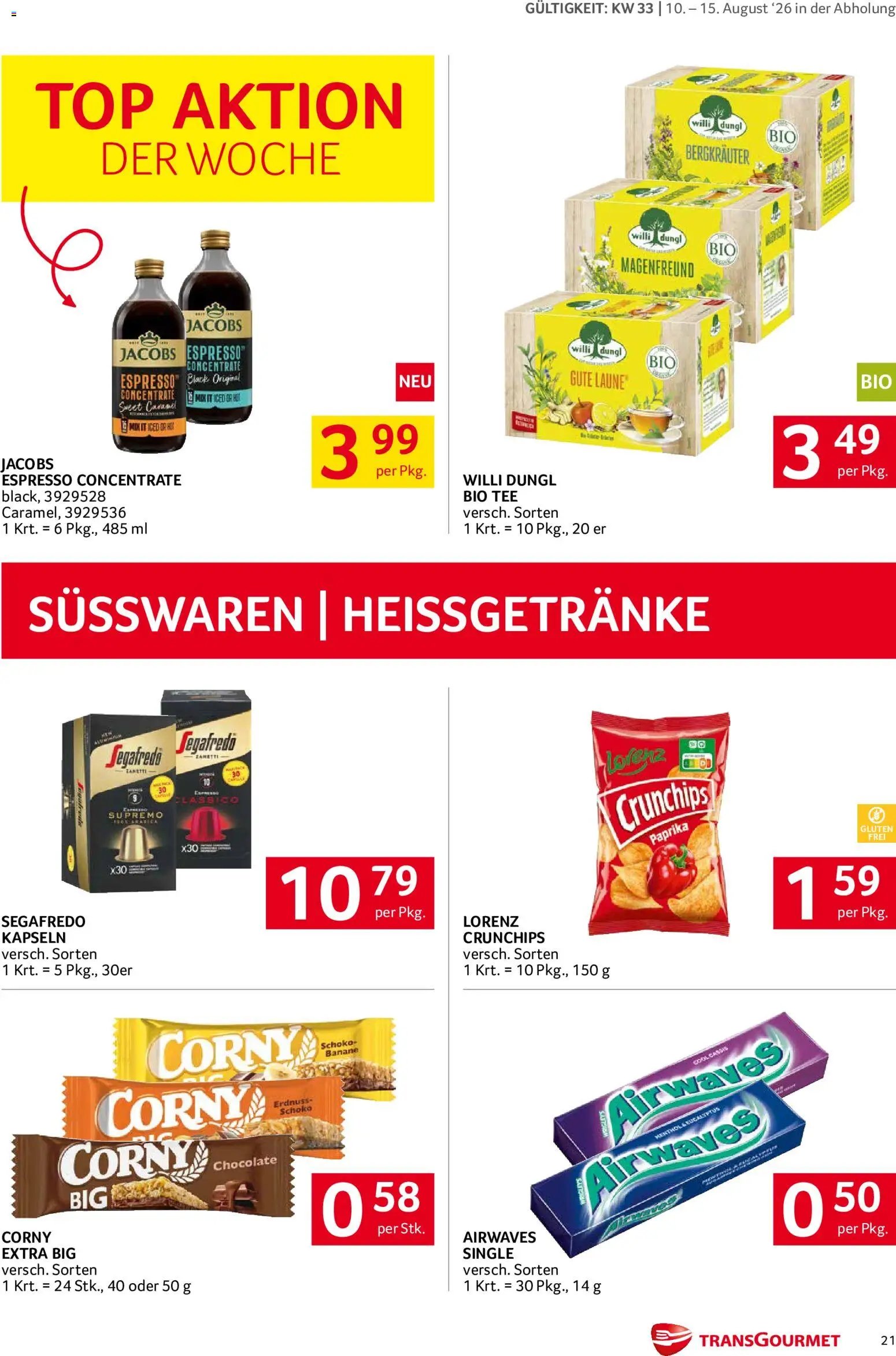 Transgourmet Flugblatt