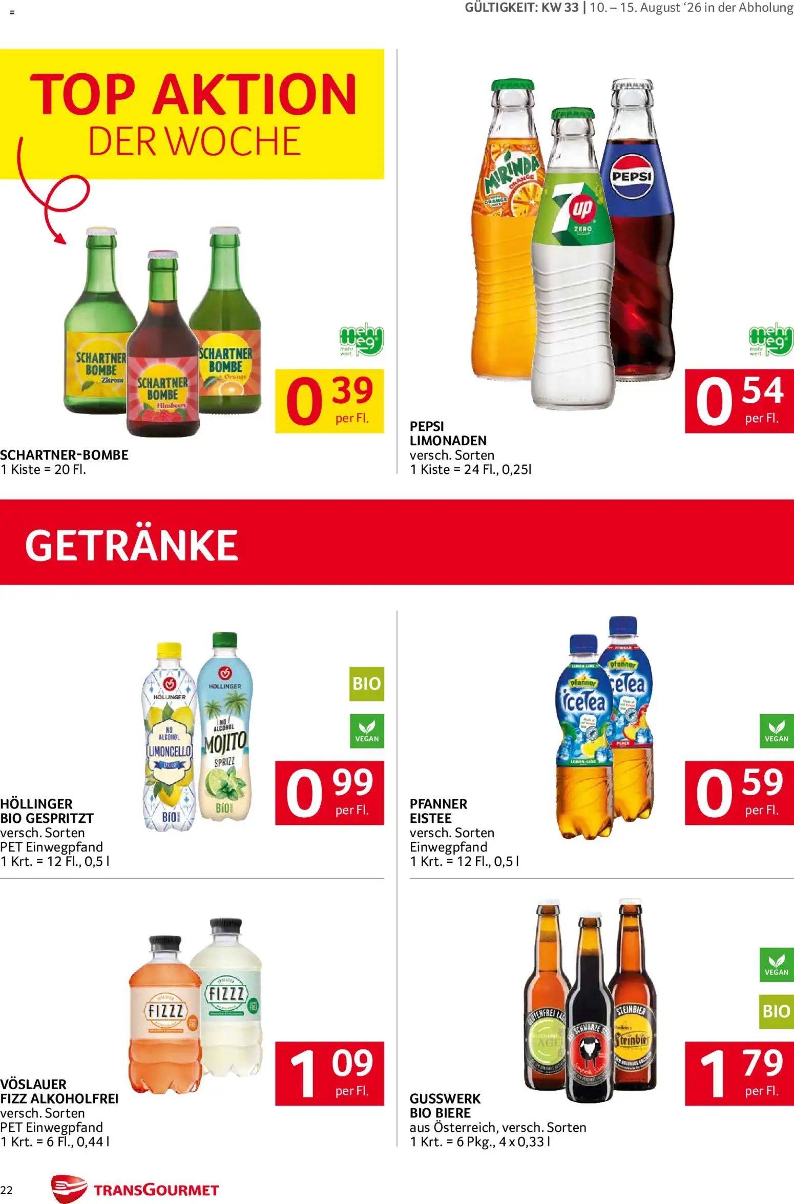Transgourmet Flugblatt