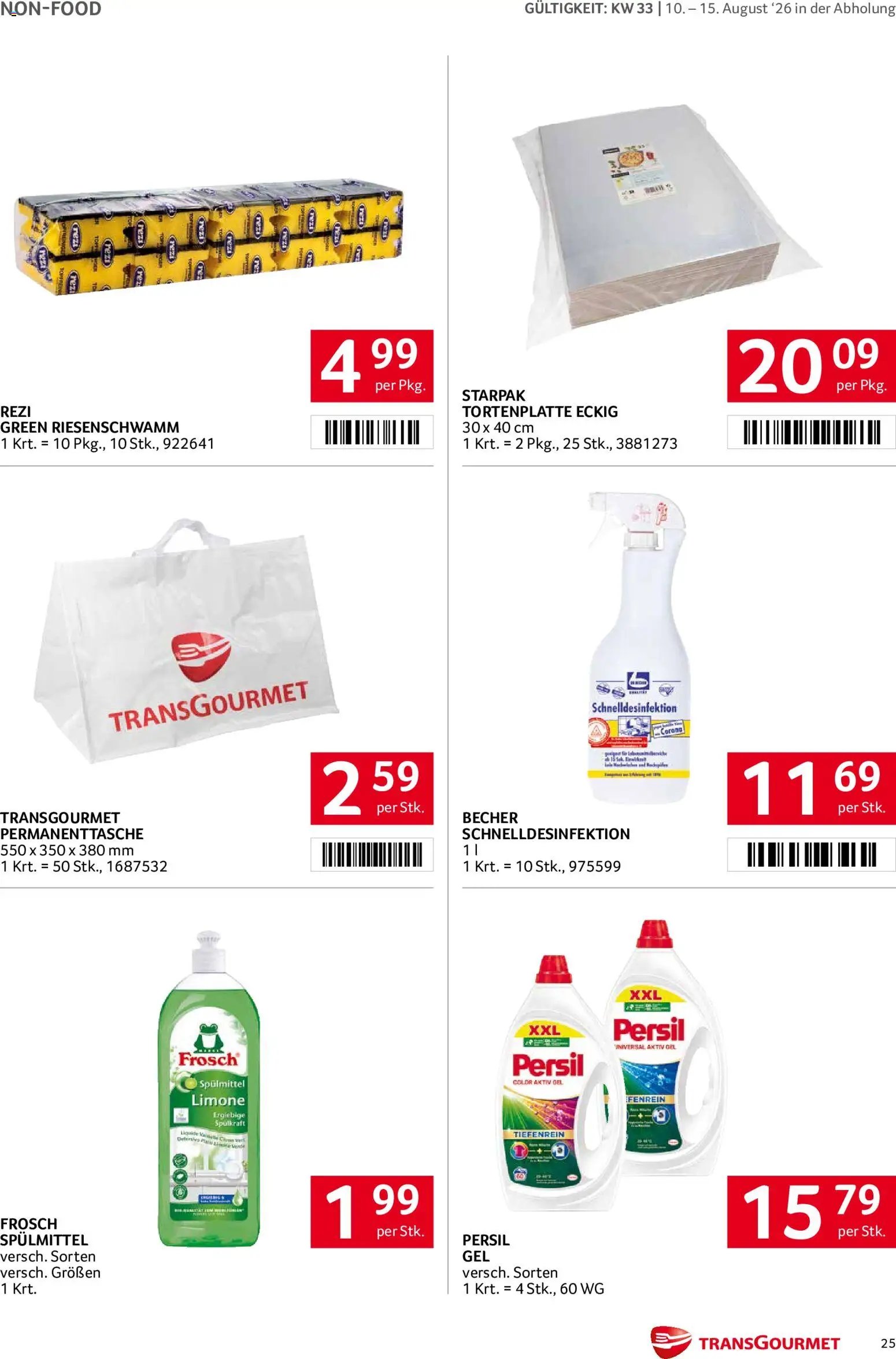 Transgourmet Flugblatt