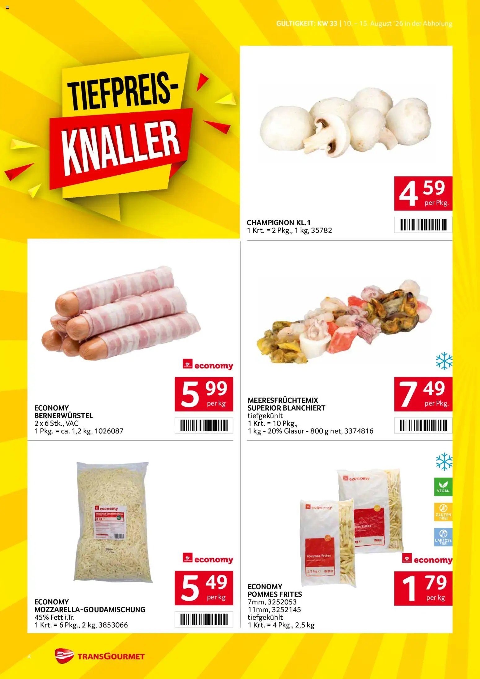 Transgourmet Flugblatt