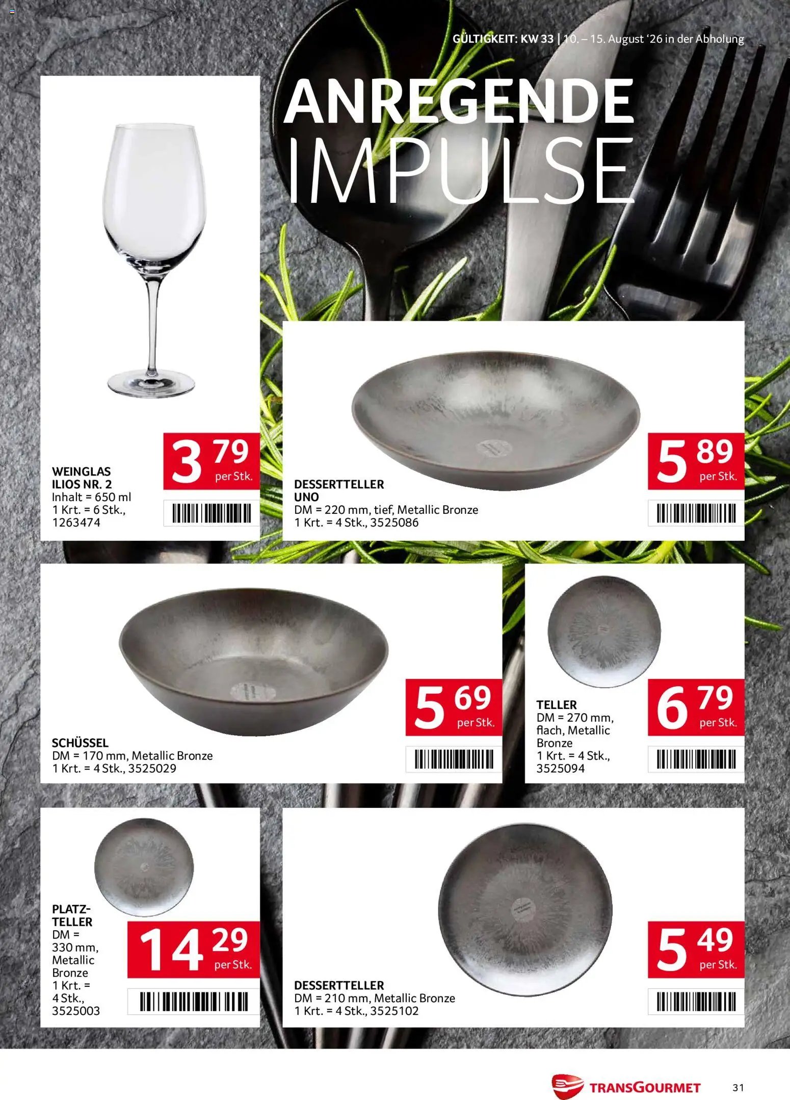 Transgourmet Flugblatt