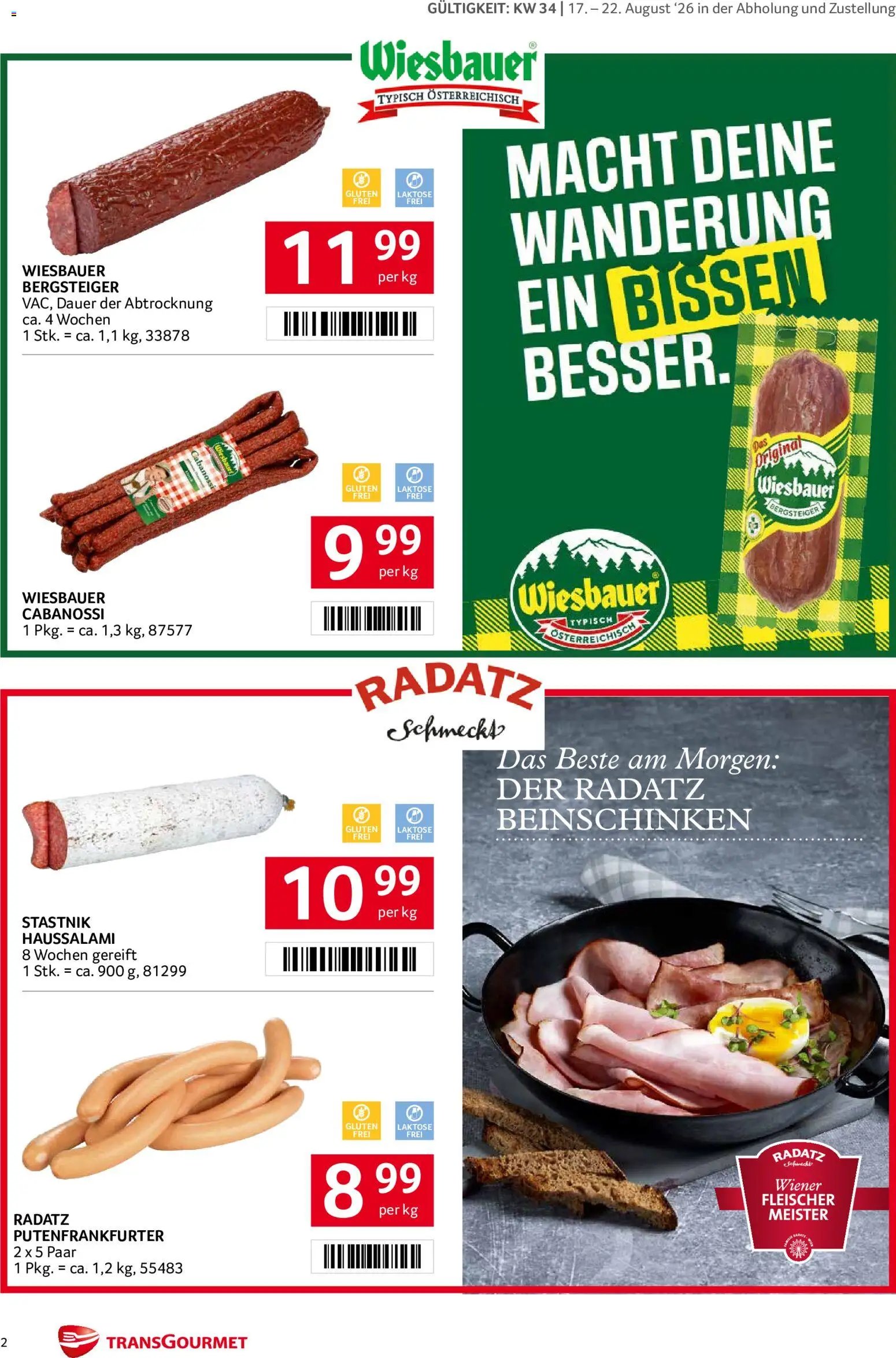 Transgourmet Markenfest Woche