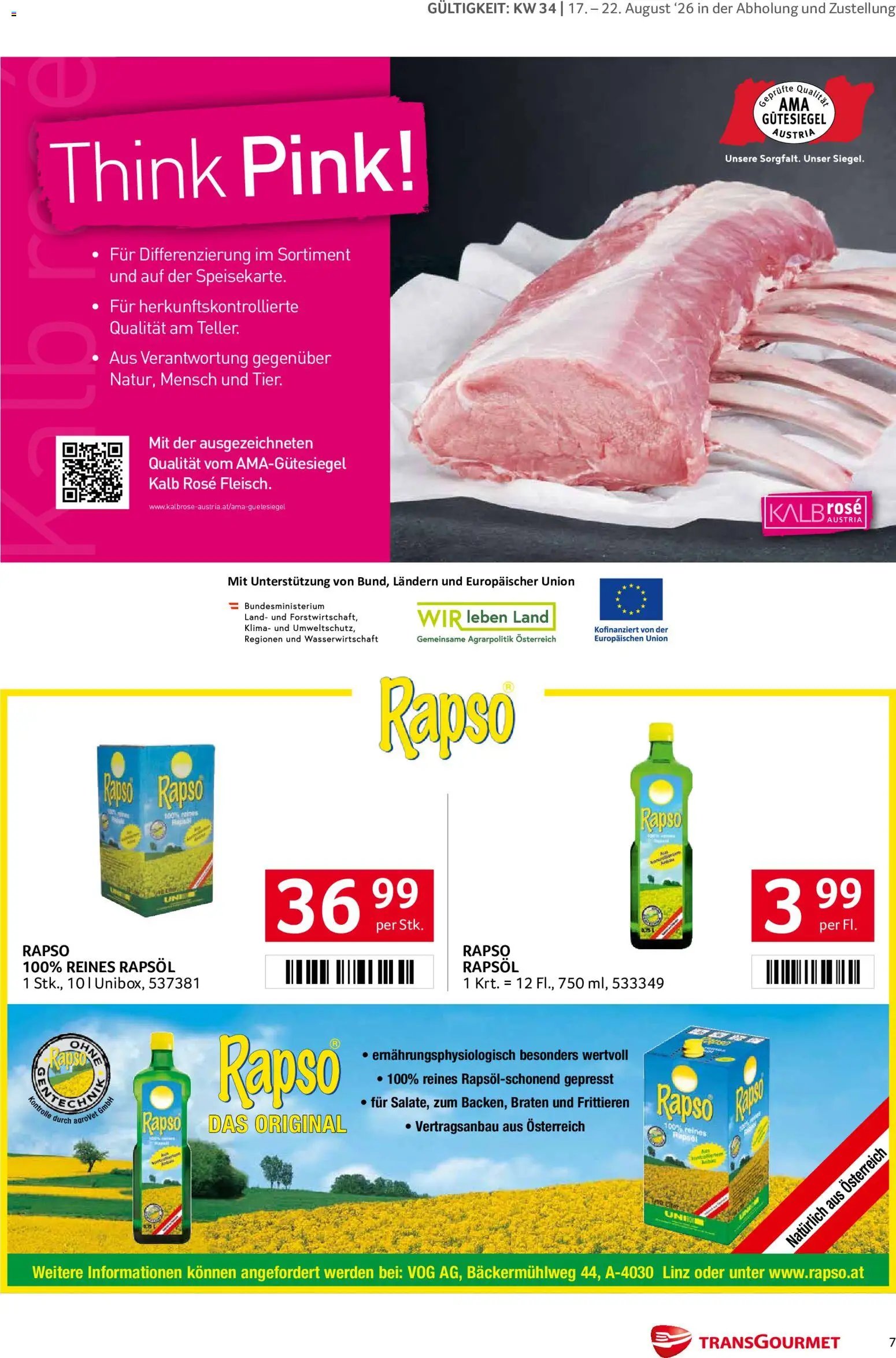 Transgourmet Markenfest Woche