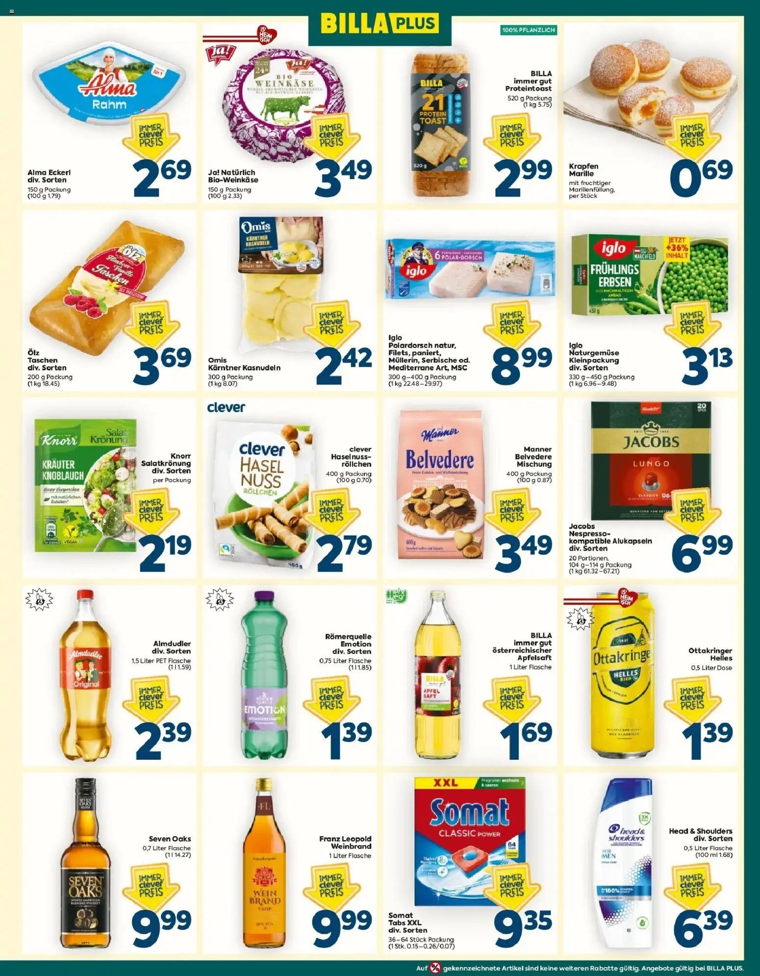 Billa Plus Flugblatt - Amstetten-Niederösterreich