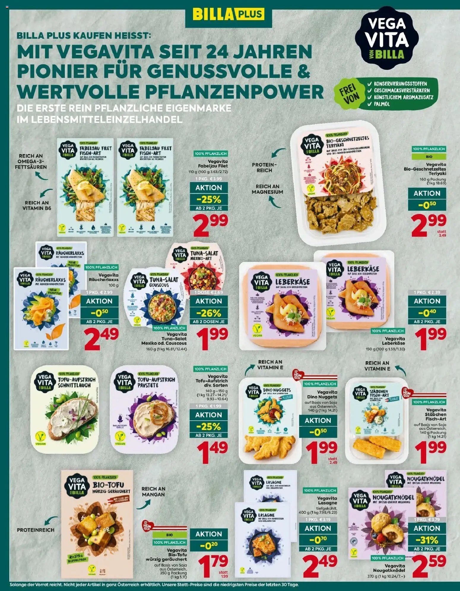 Billa Plus Flugblatt - Amstetten-Niederösterreich