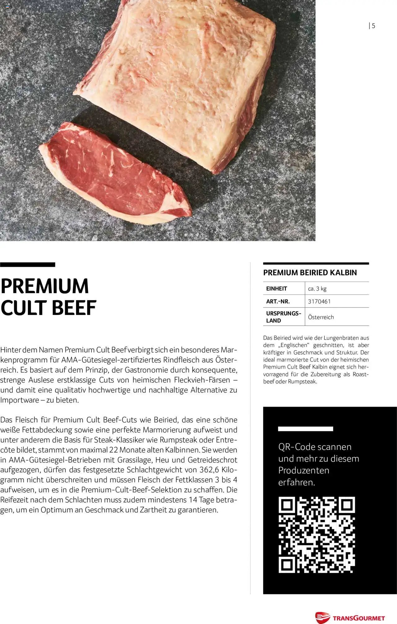 Transgourmet Fleischkultur neu definiert | Cook Folder