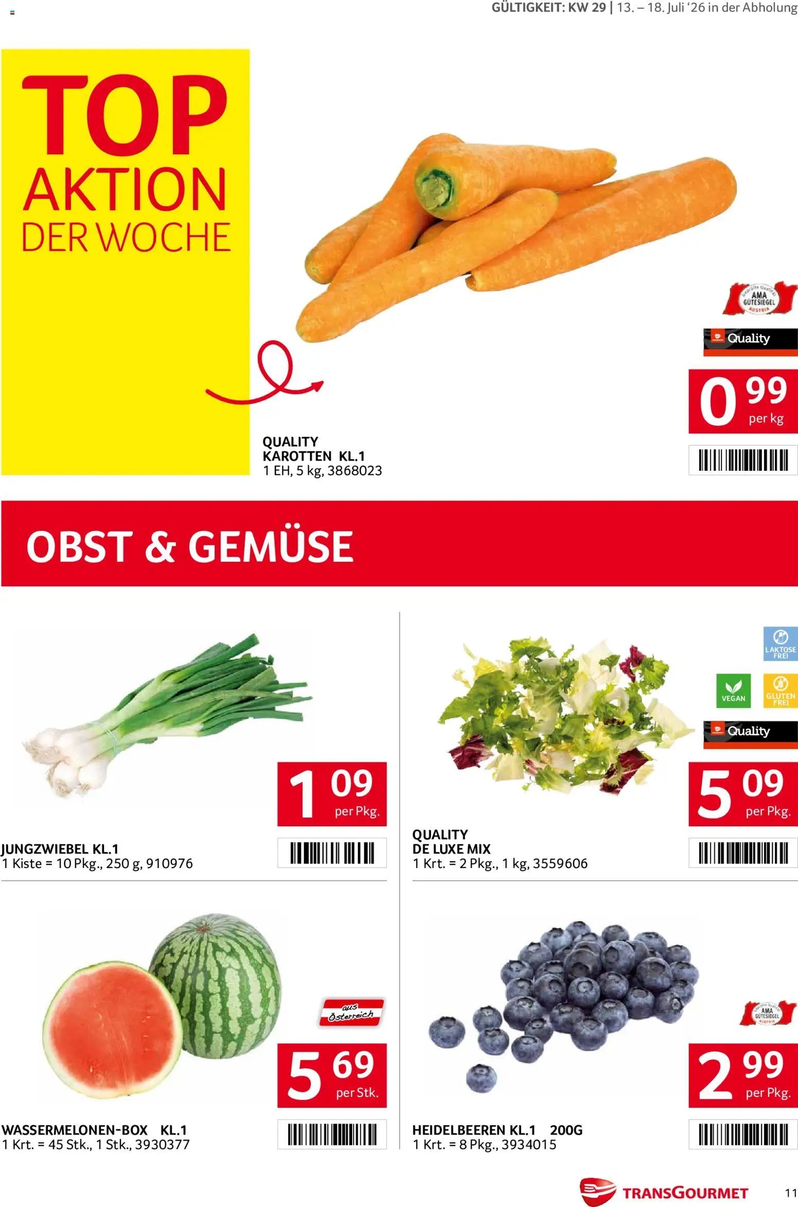 Transgourmet Flugblatt