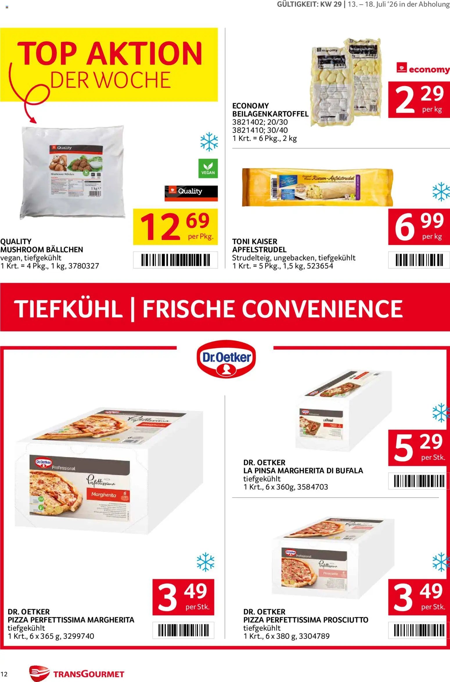 Transgourmet Flugblatt