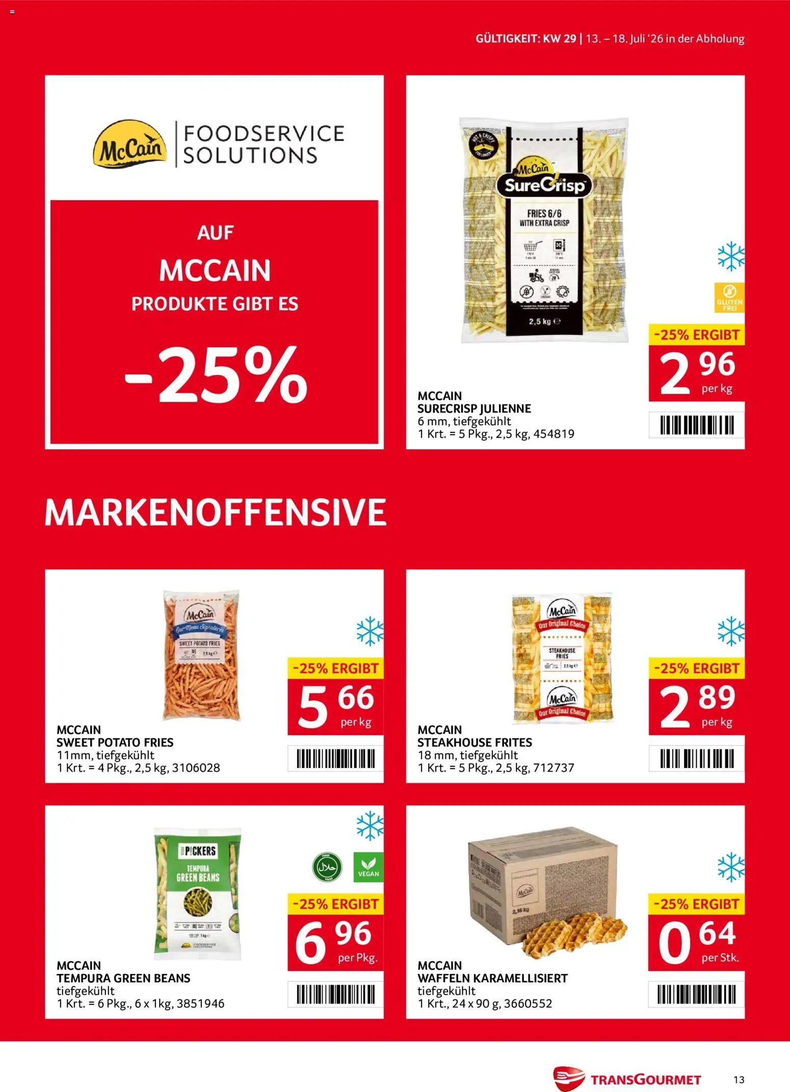 Transgourmet Flugblatt