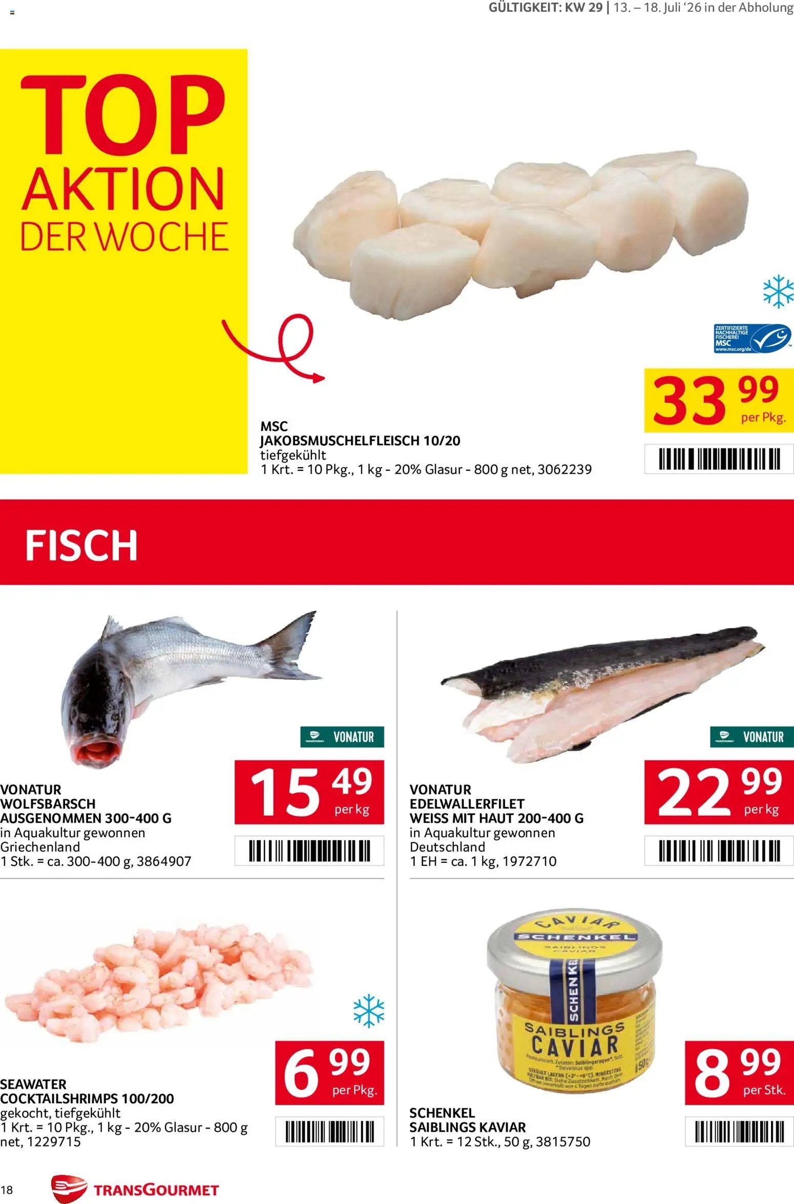 Transgourmet Flugblatt