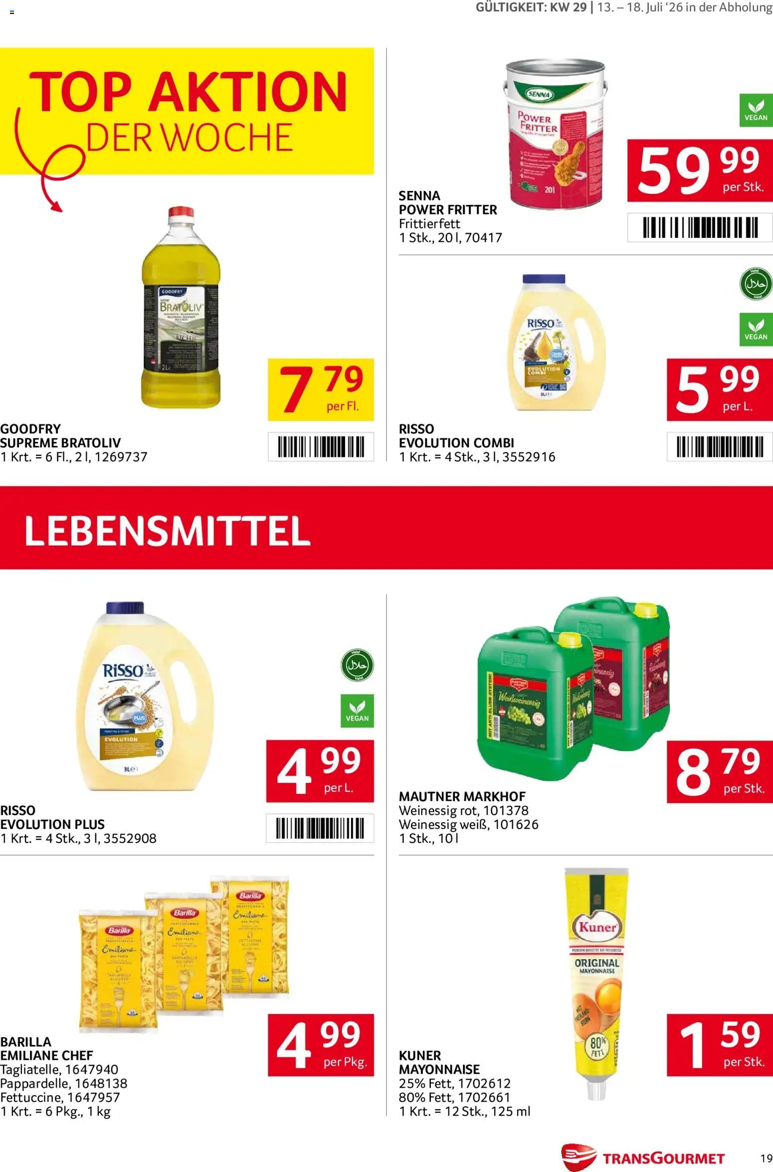 Transgourmet Flugblatt