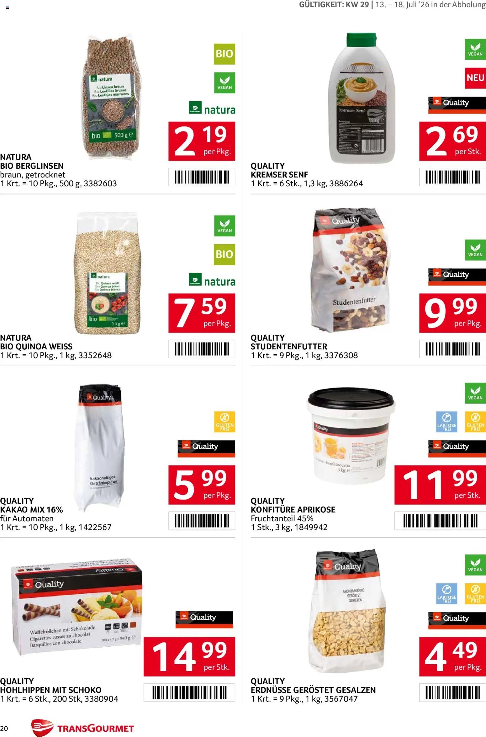 Transgourmet Flugblatt