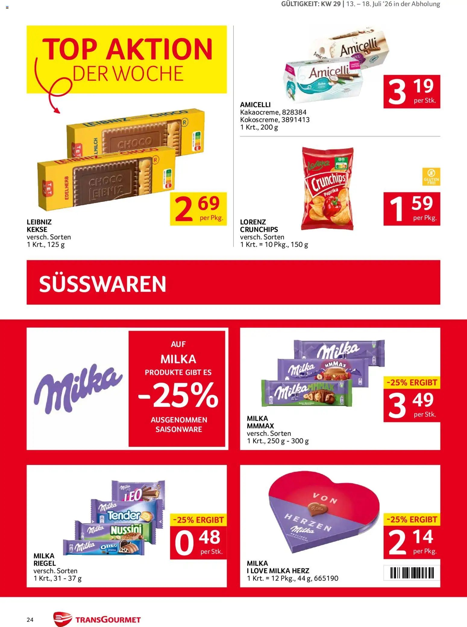Transgourmet Flugblatt