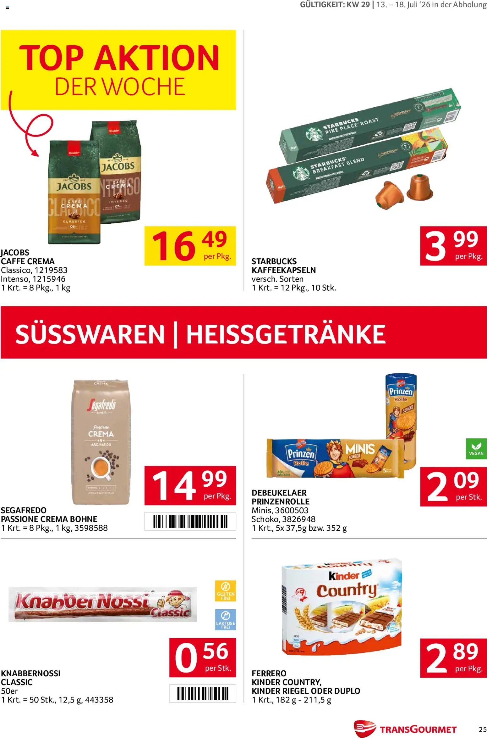 Transgourmet Flugblatt