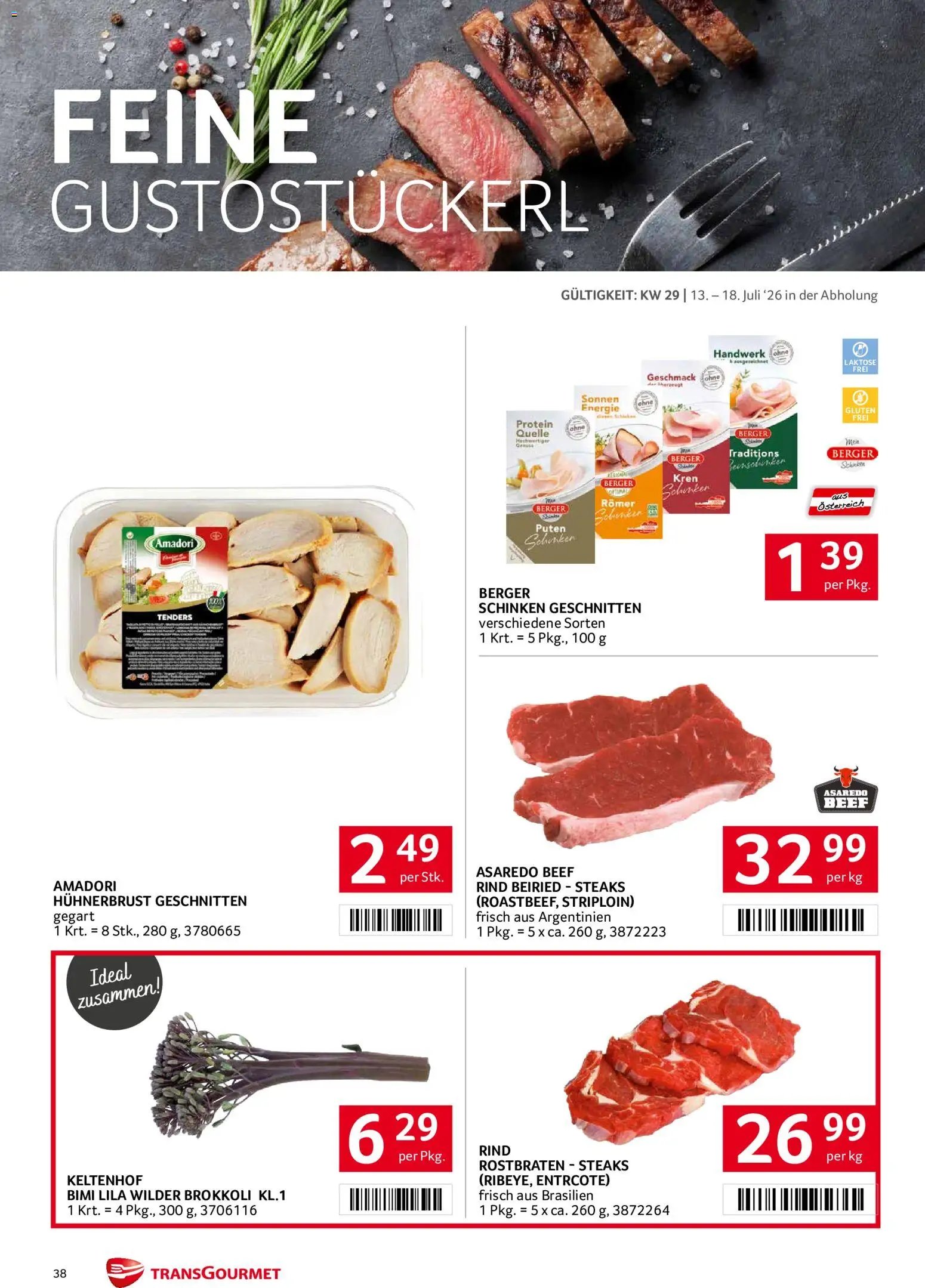 Transgourmet Flugblatt