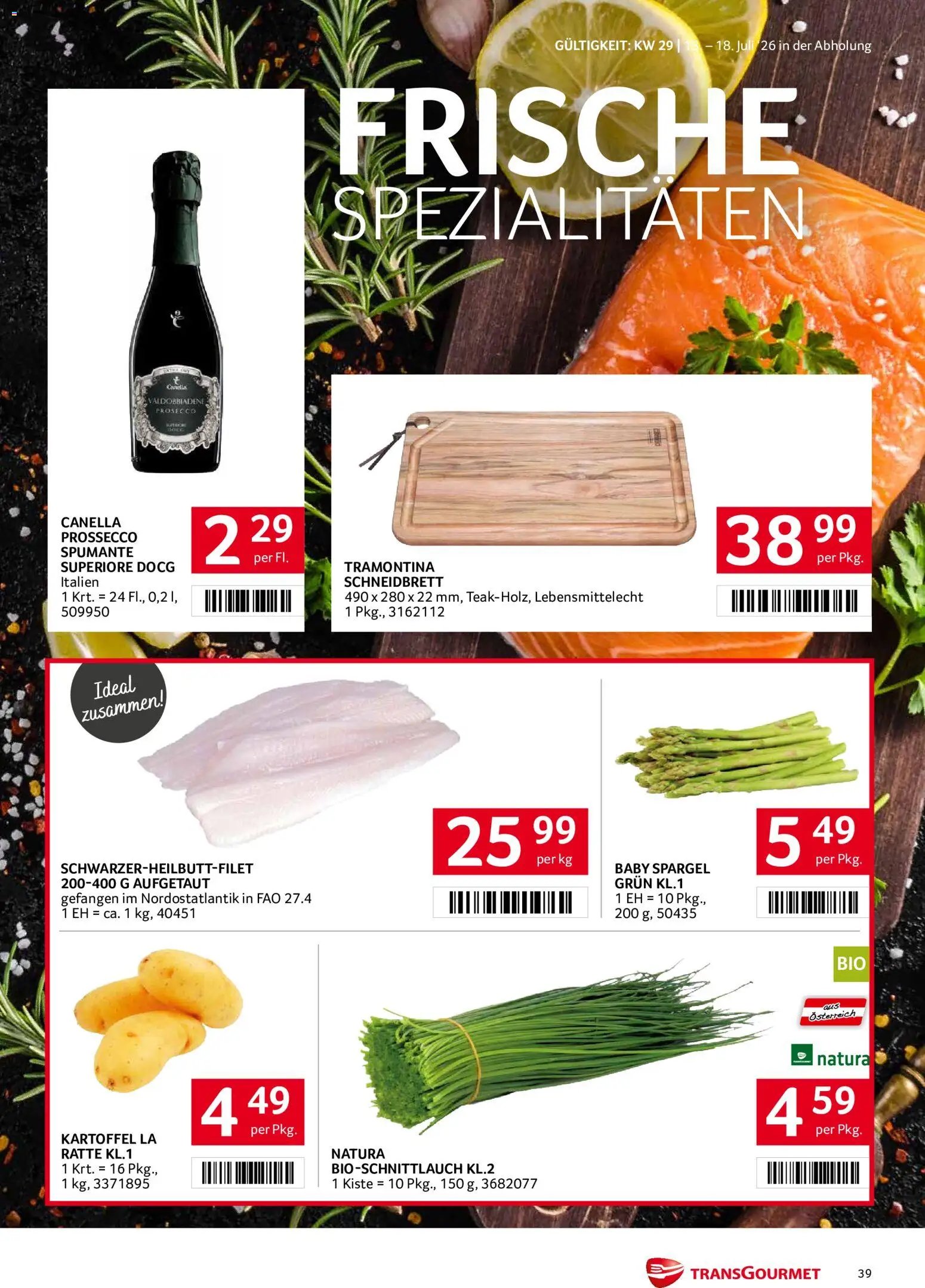 Transgourmet Flugblatt