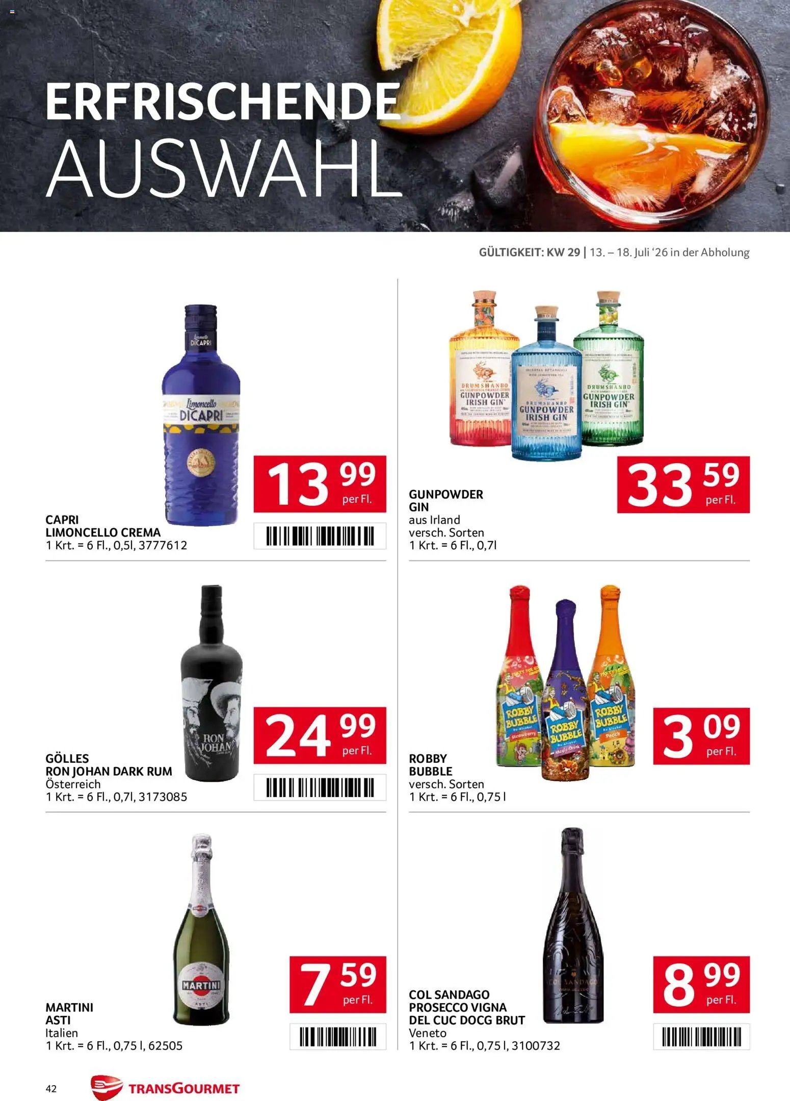 Transgourmet Flugblatt