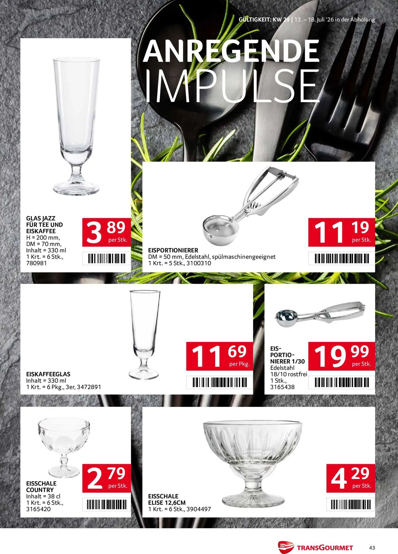 Transgourmet Flugblatt