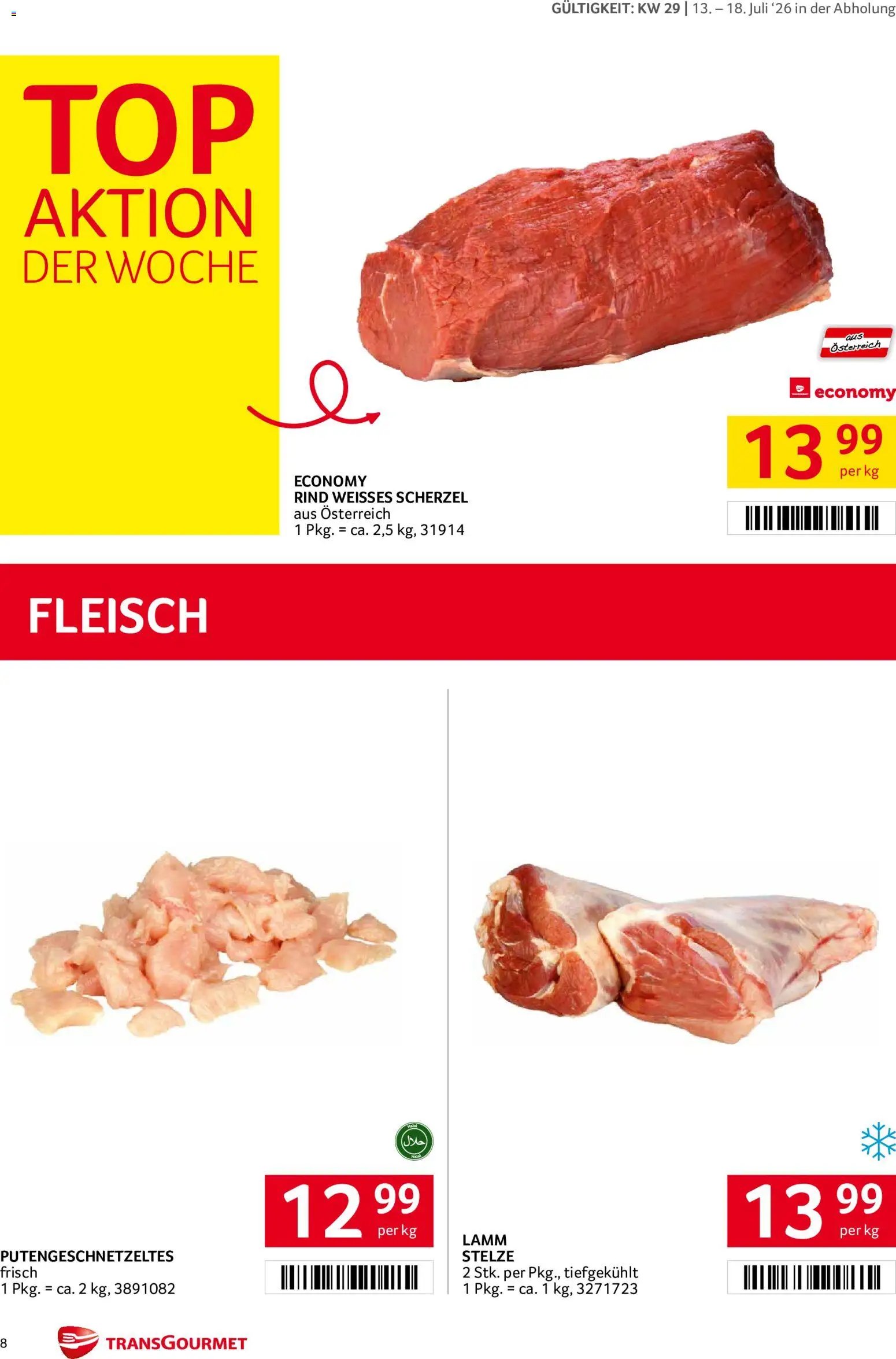 Transgourmet Flugblatt
