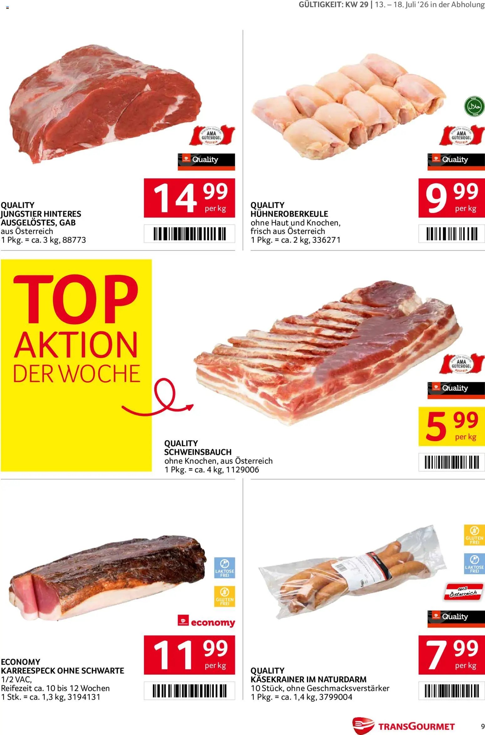 Transgourmet Flugblatt