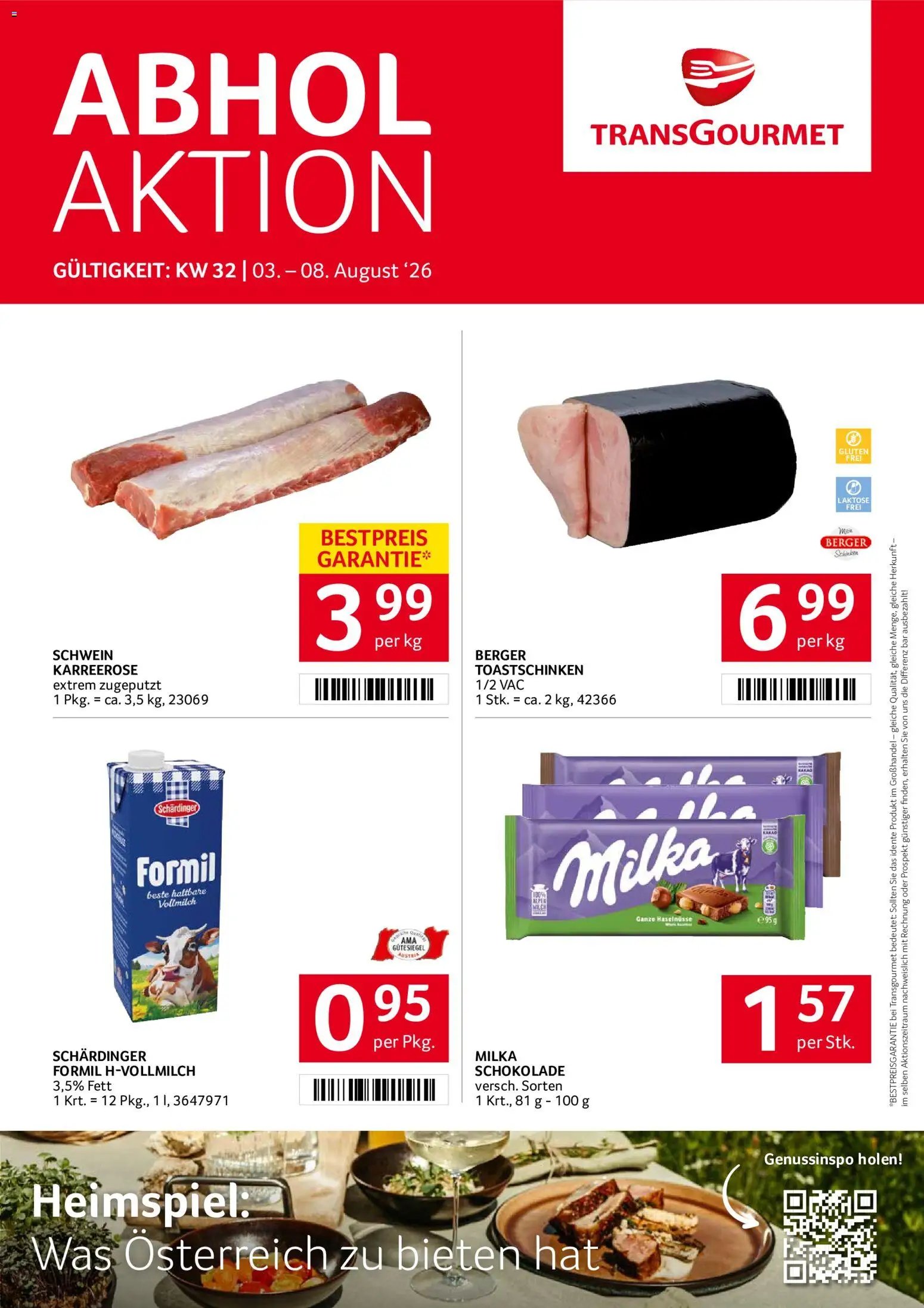 Transgourmet Flugblatt