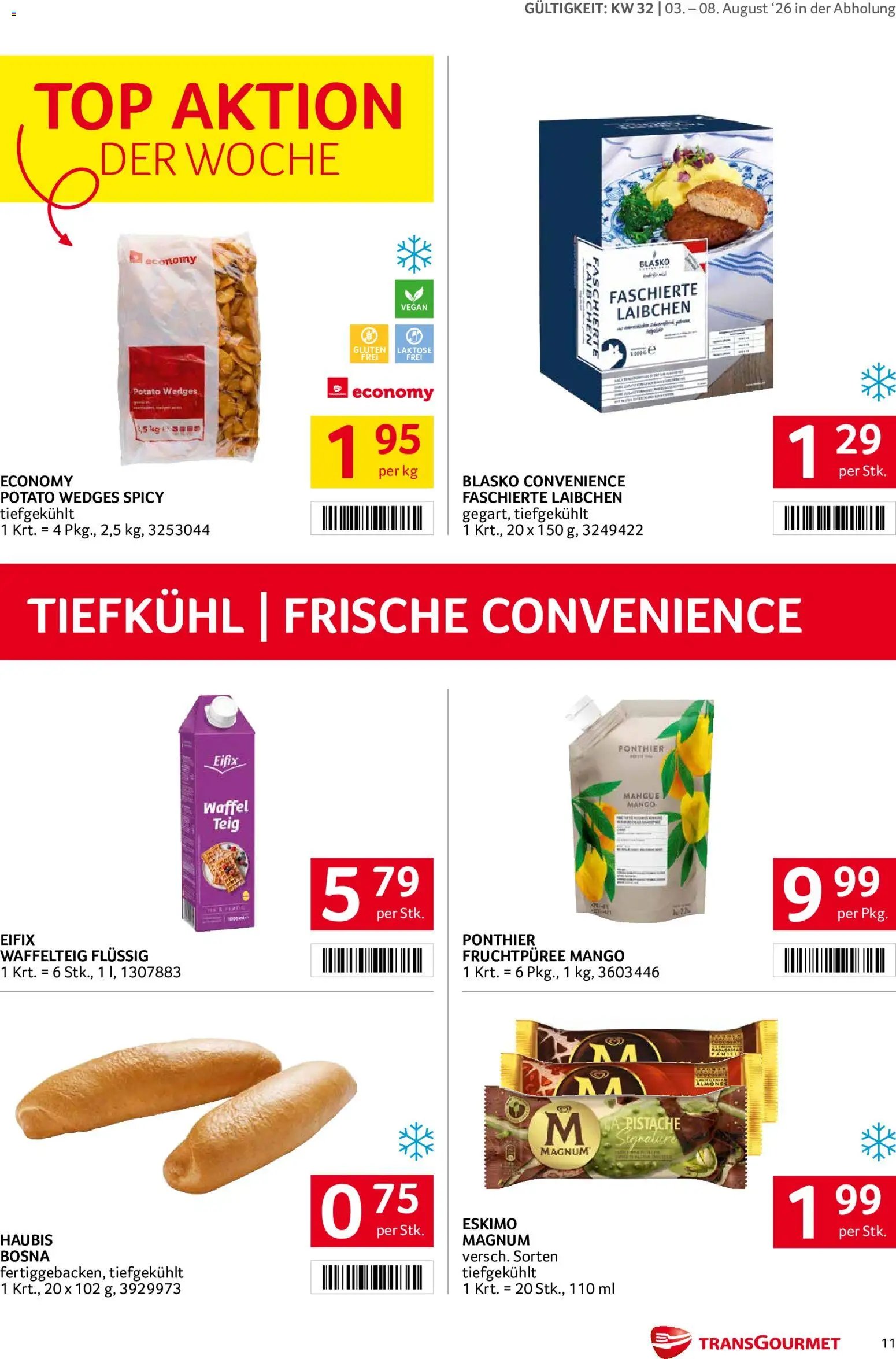 Transgourmet Flugblatt