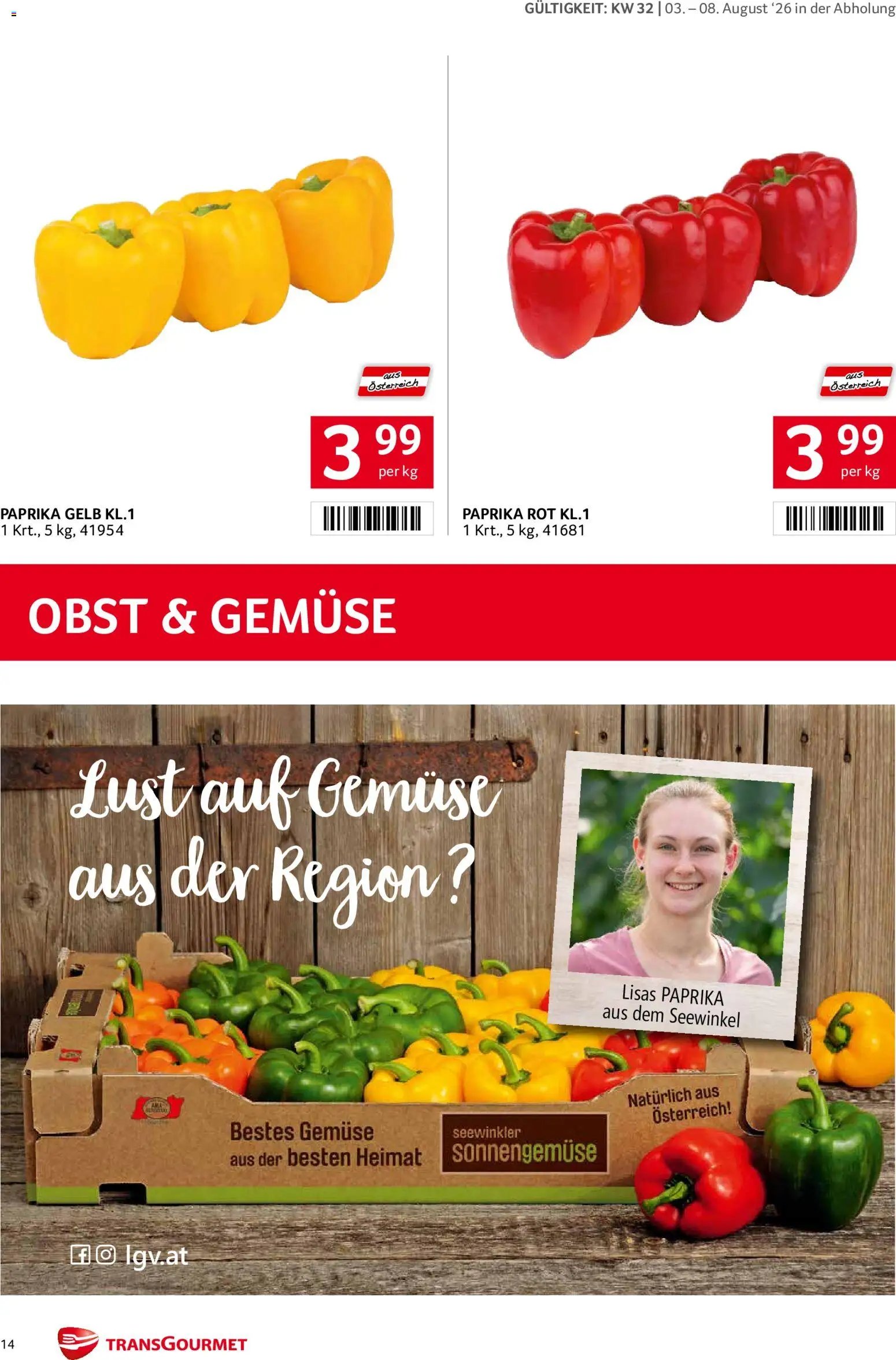 Transgourmet Flugblatt