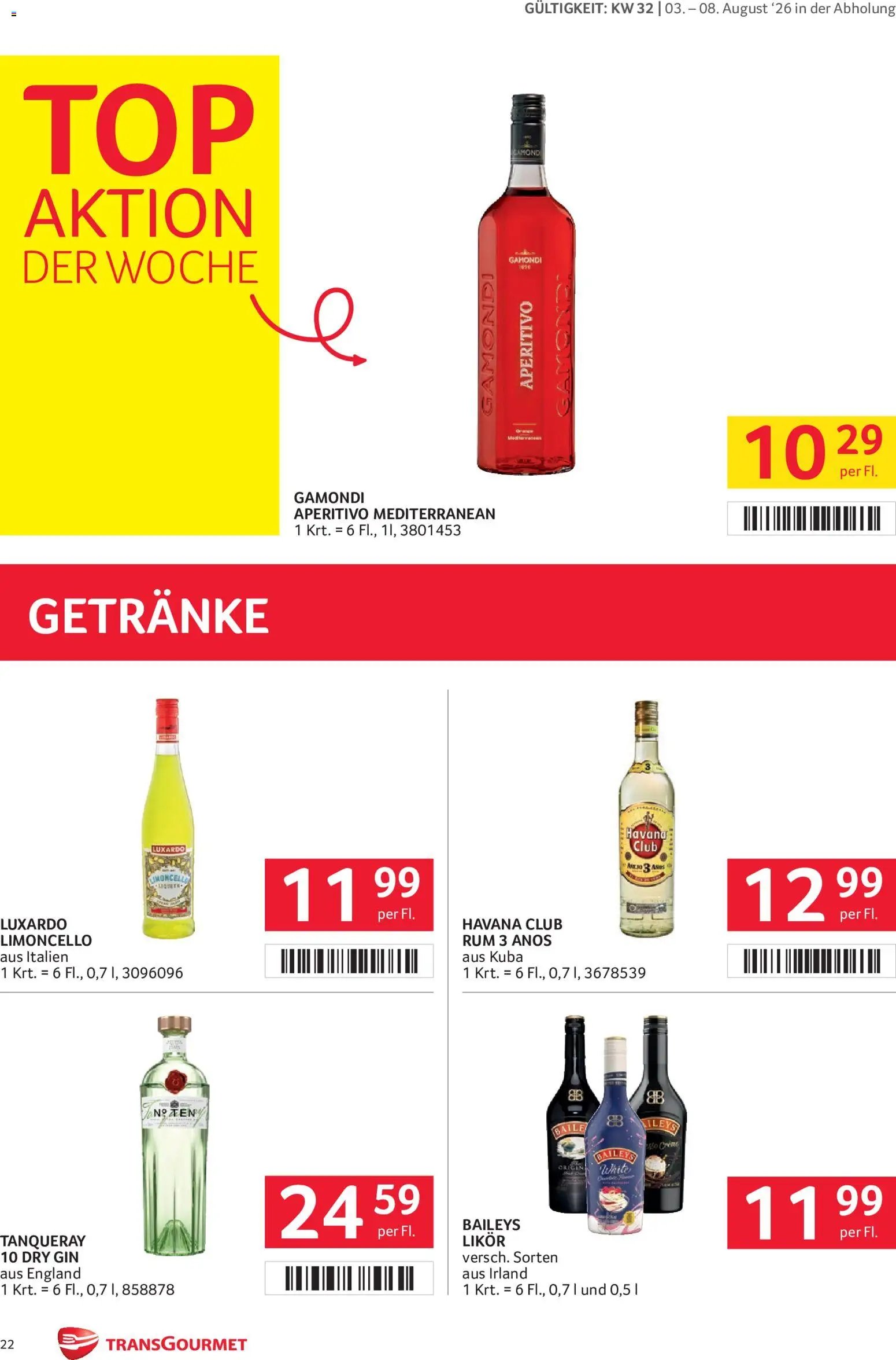 Transgourmet Flugblatt