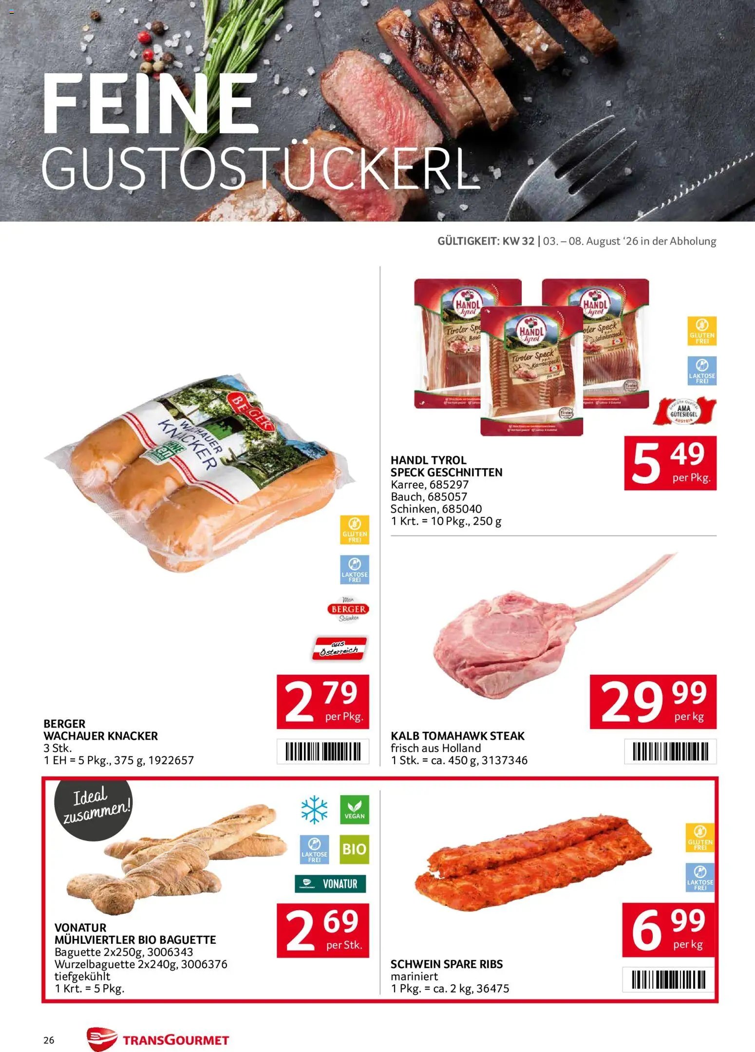 Transgourmet Flugblatt