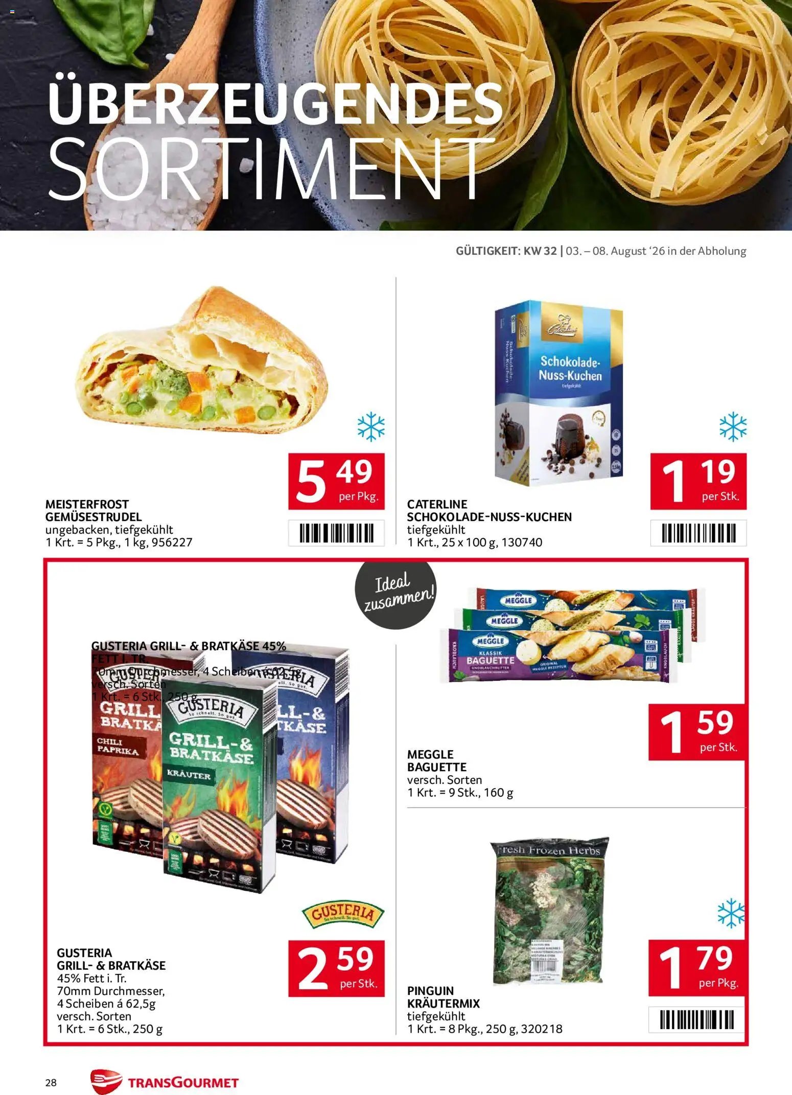 Transgourmet Flugblatt