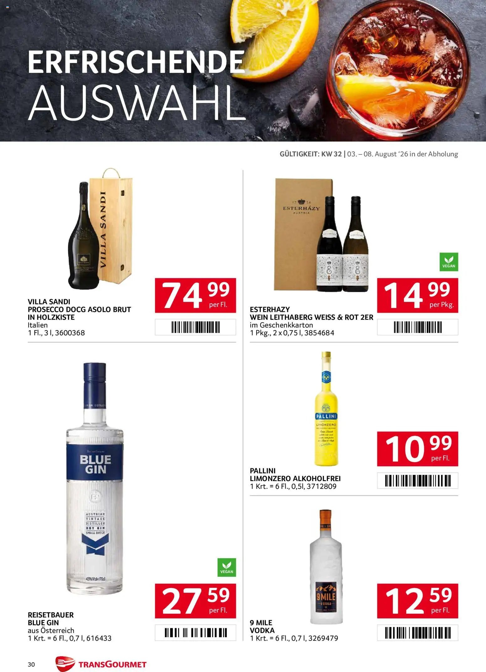 Transgourmet Flugblatt