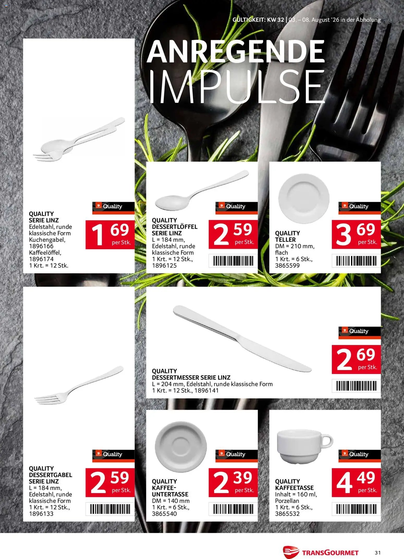 Transgourmet Flugblatt