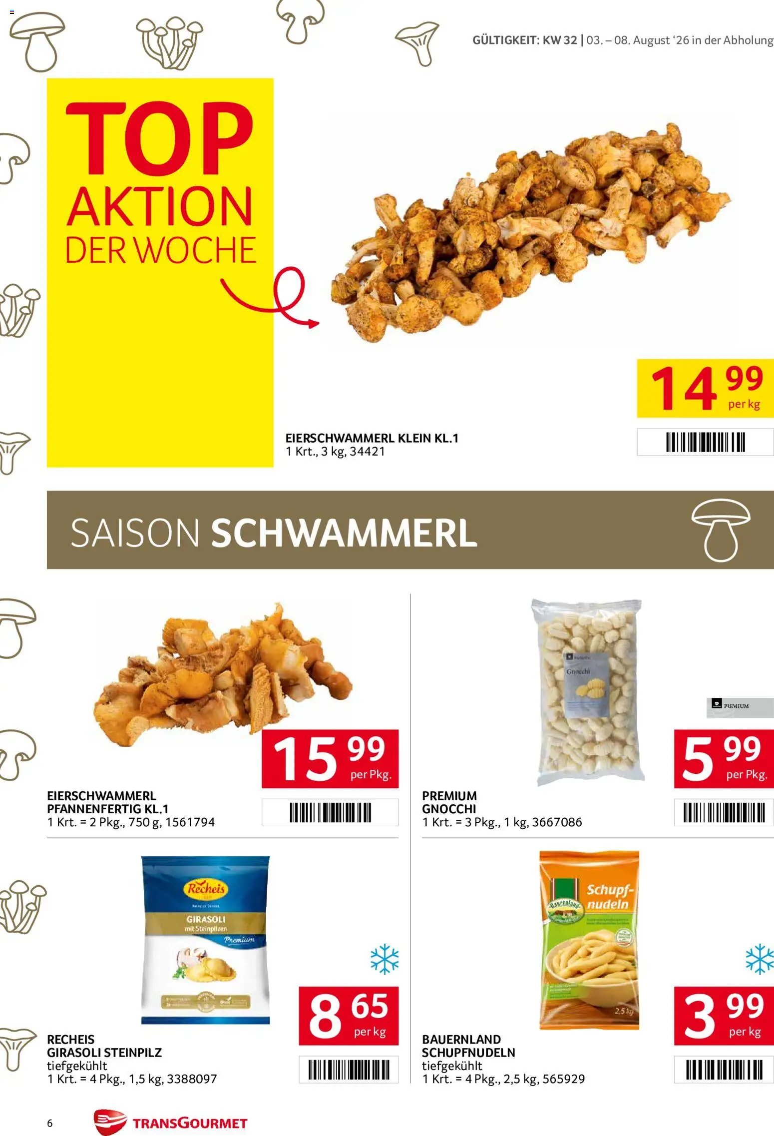 Transgourmet Flugblatt