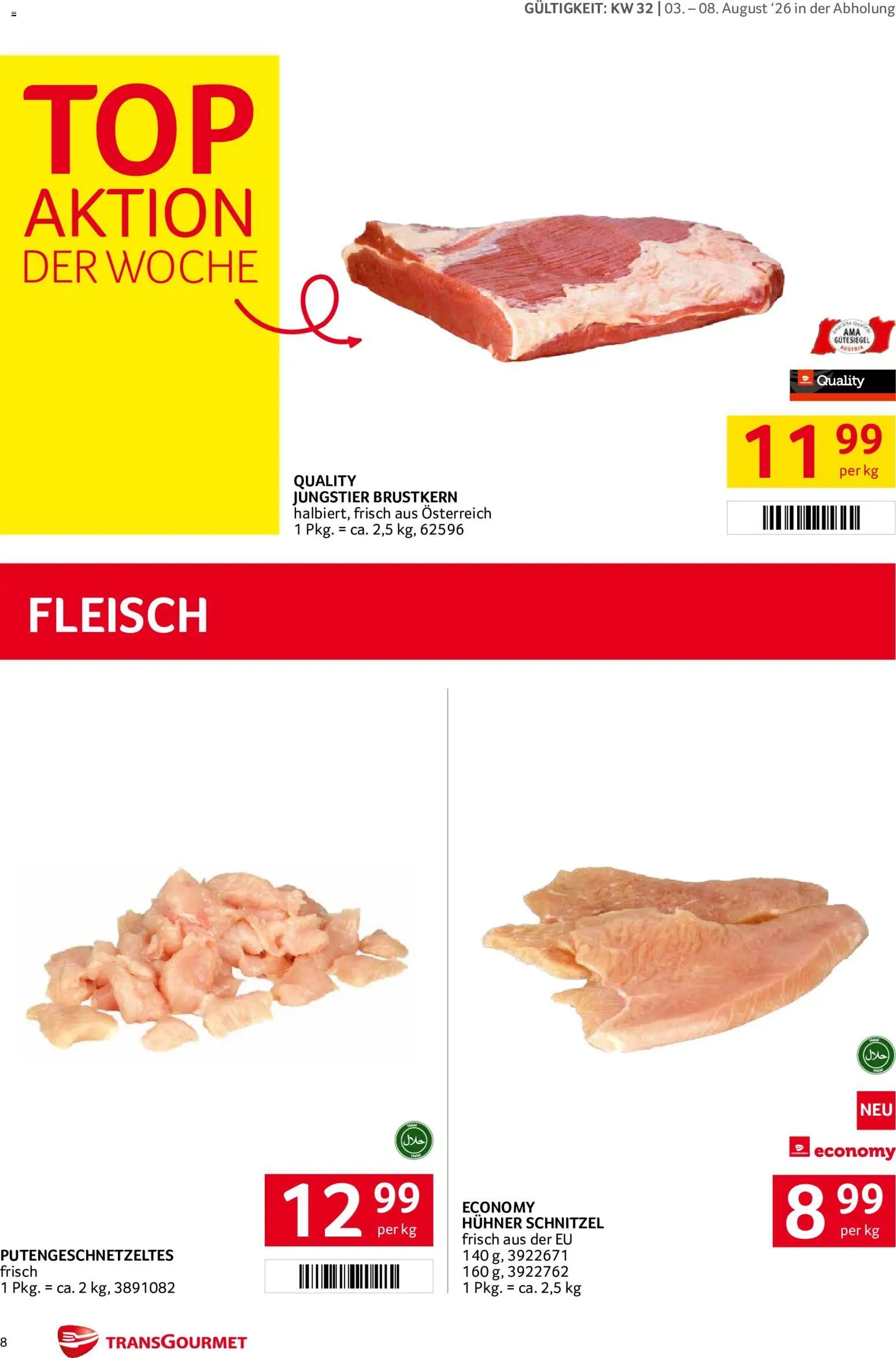 Transgourmet Flugblatt