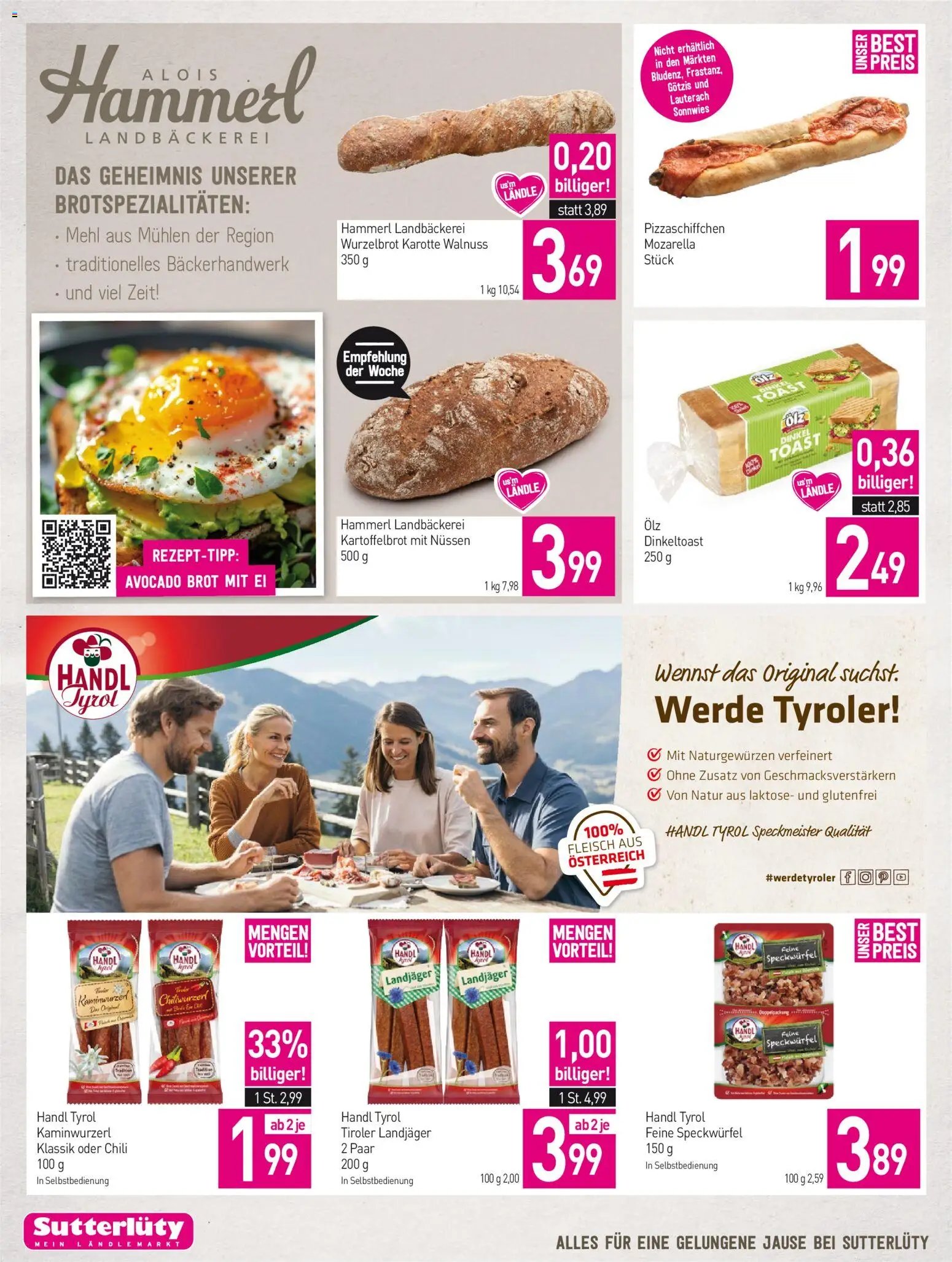 Sutterlüty Flugblatt