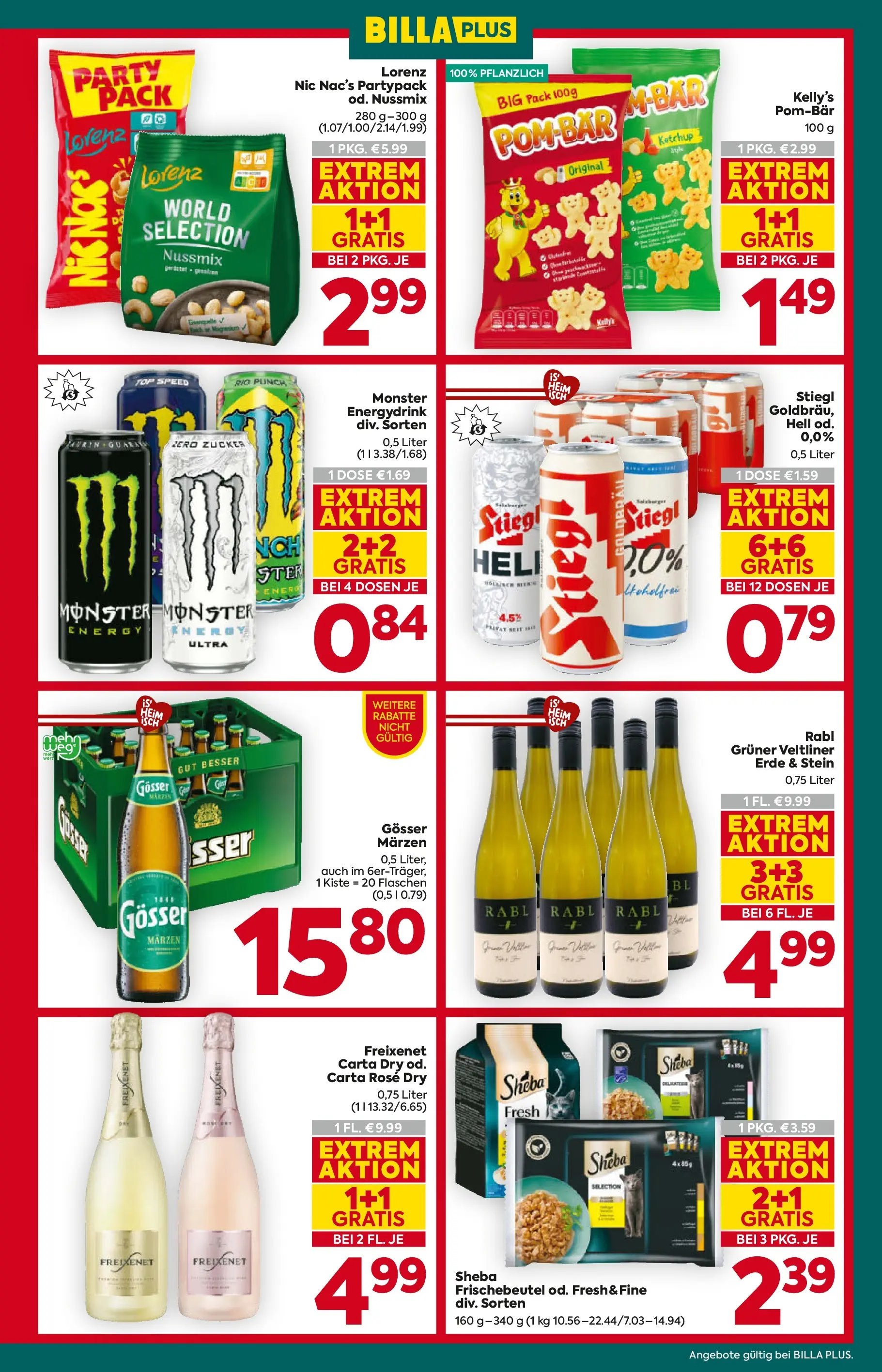 Billa Plus Flugblatt - Burgenland