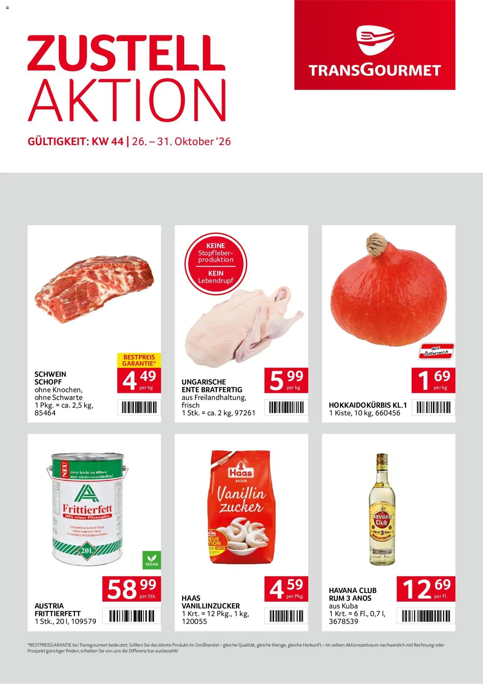 Transgourmet Flugblatt