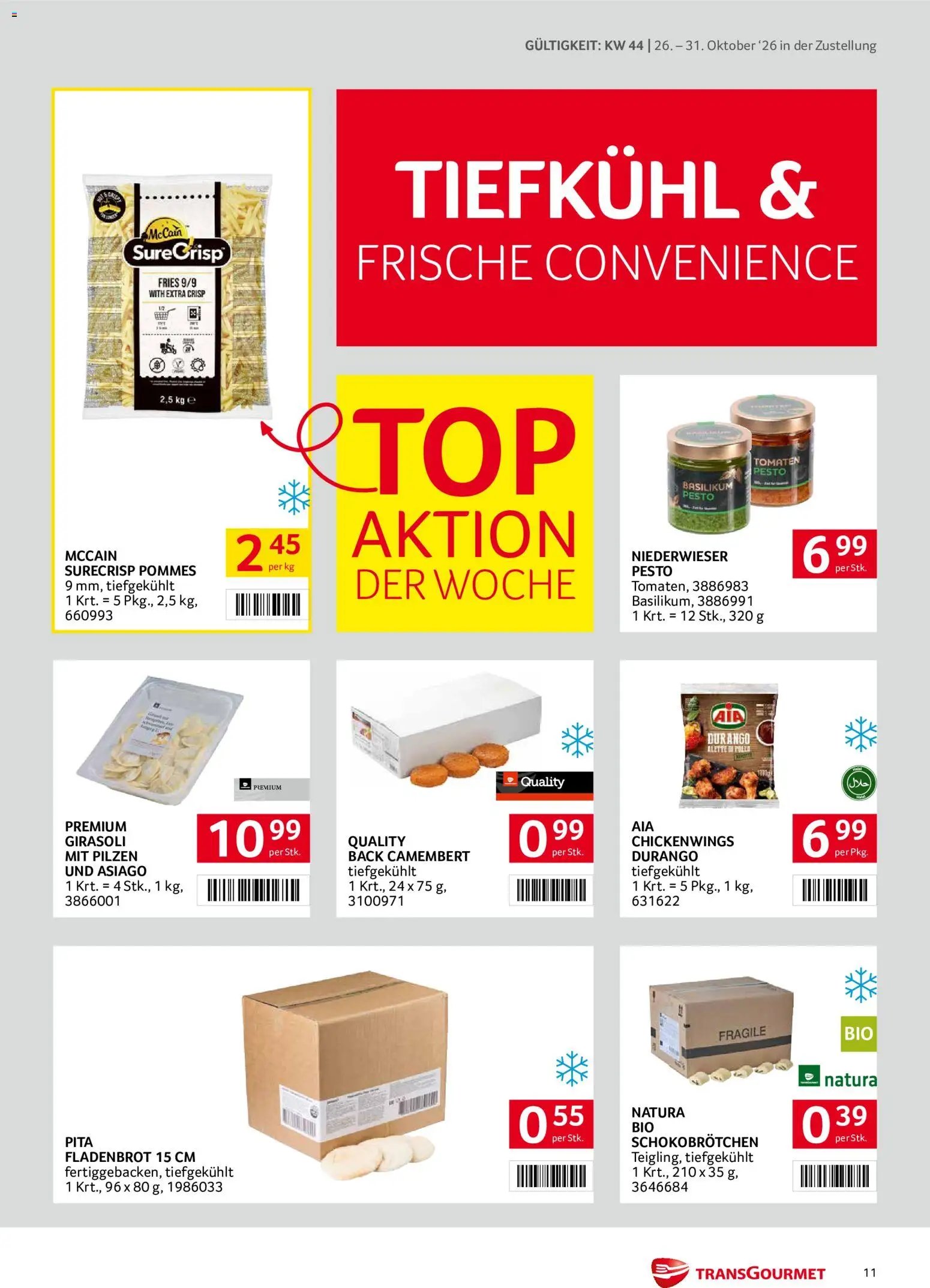 Transgourmet Flugblatt