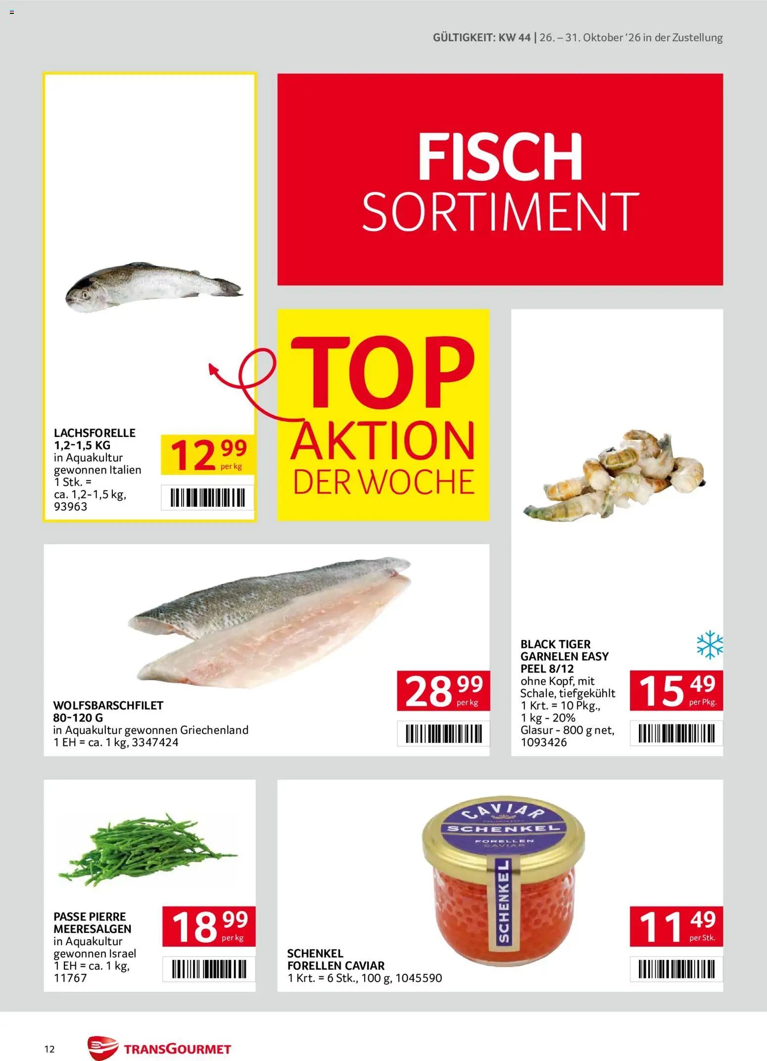 Transgourmet Flugblatt