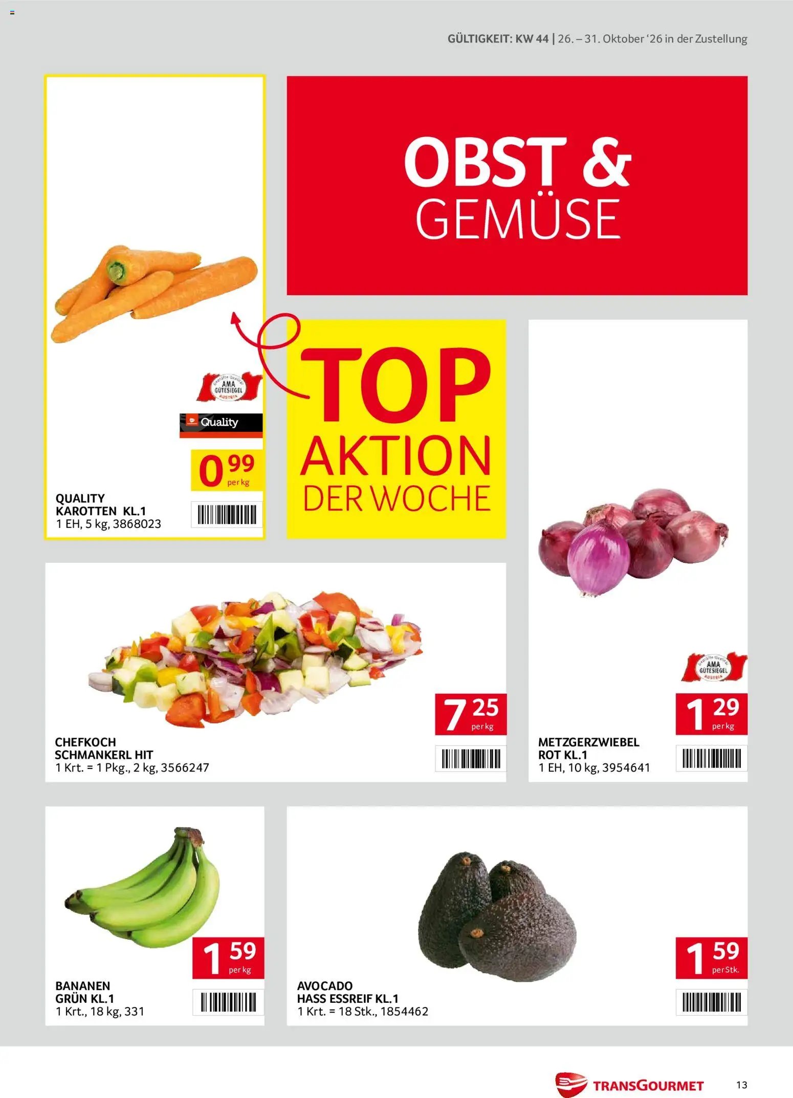 Transgourmet Flugblatt