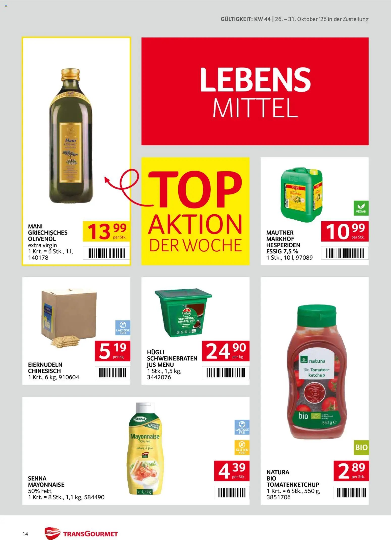 Transgourmet Flugblatt