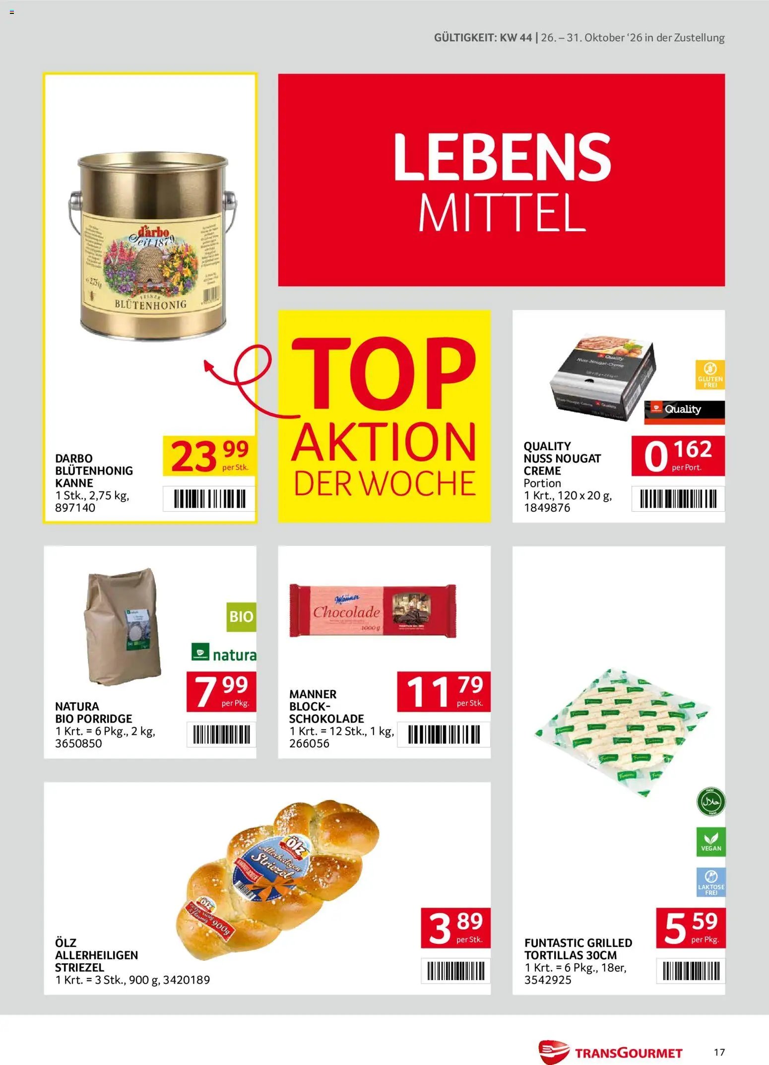 Transgourmet Flugblatt