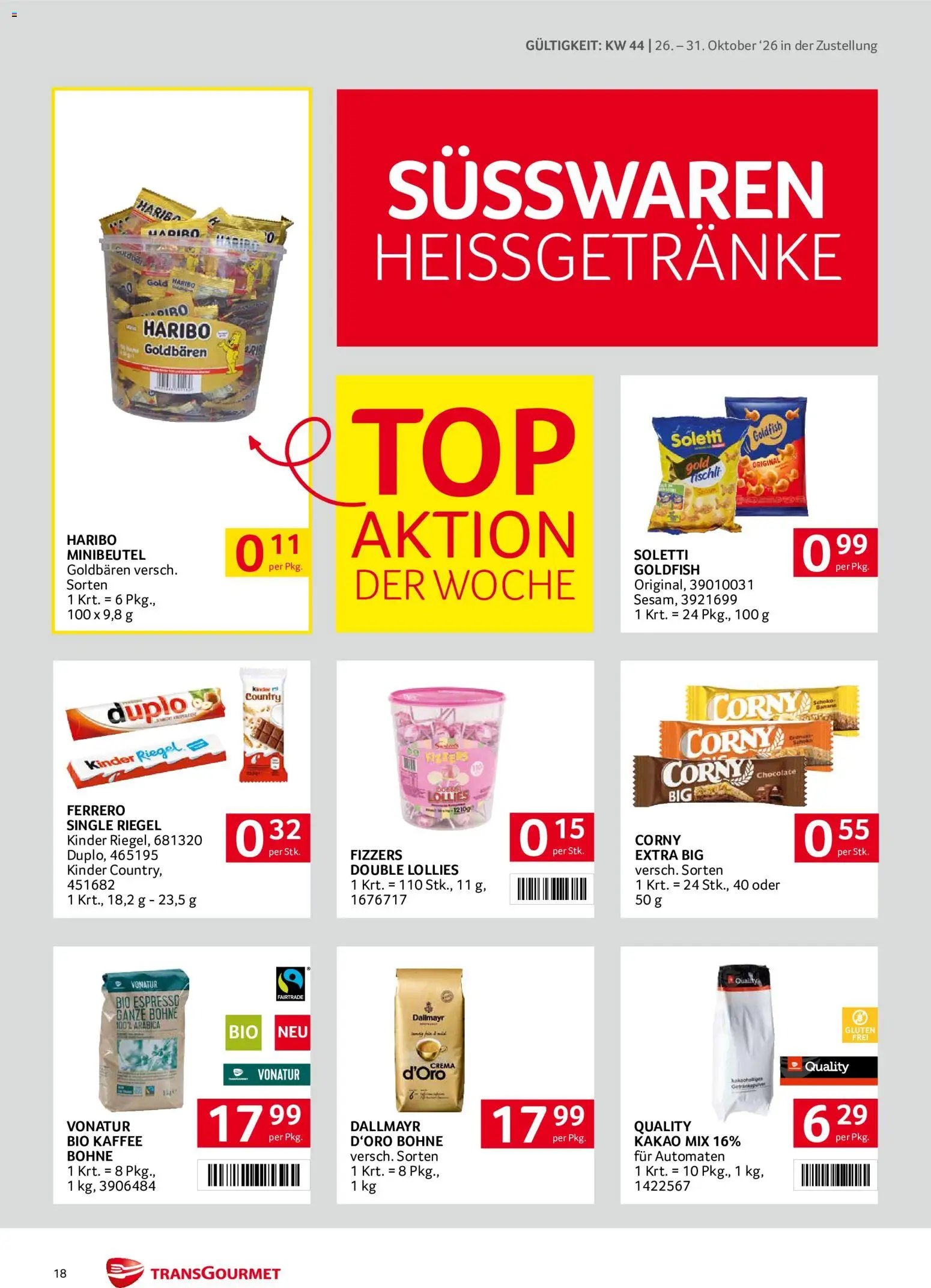 Transgourmet Flugblatt