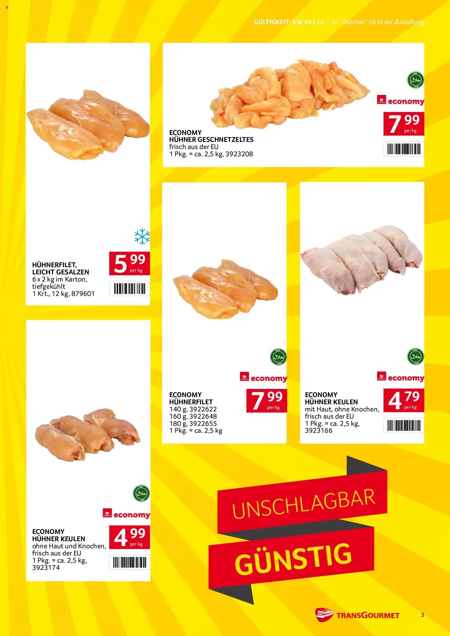 Transgourmet Flugblatt