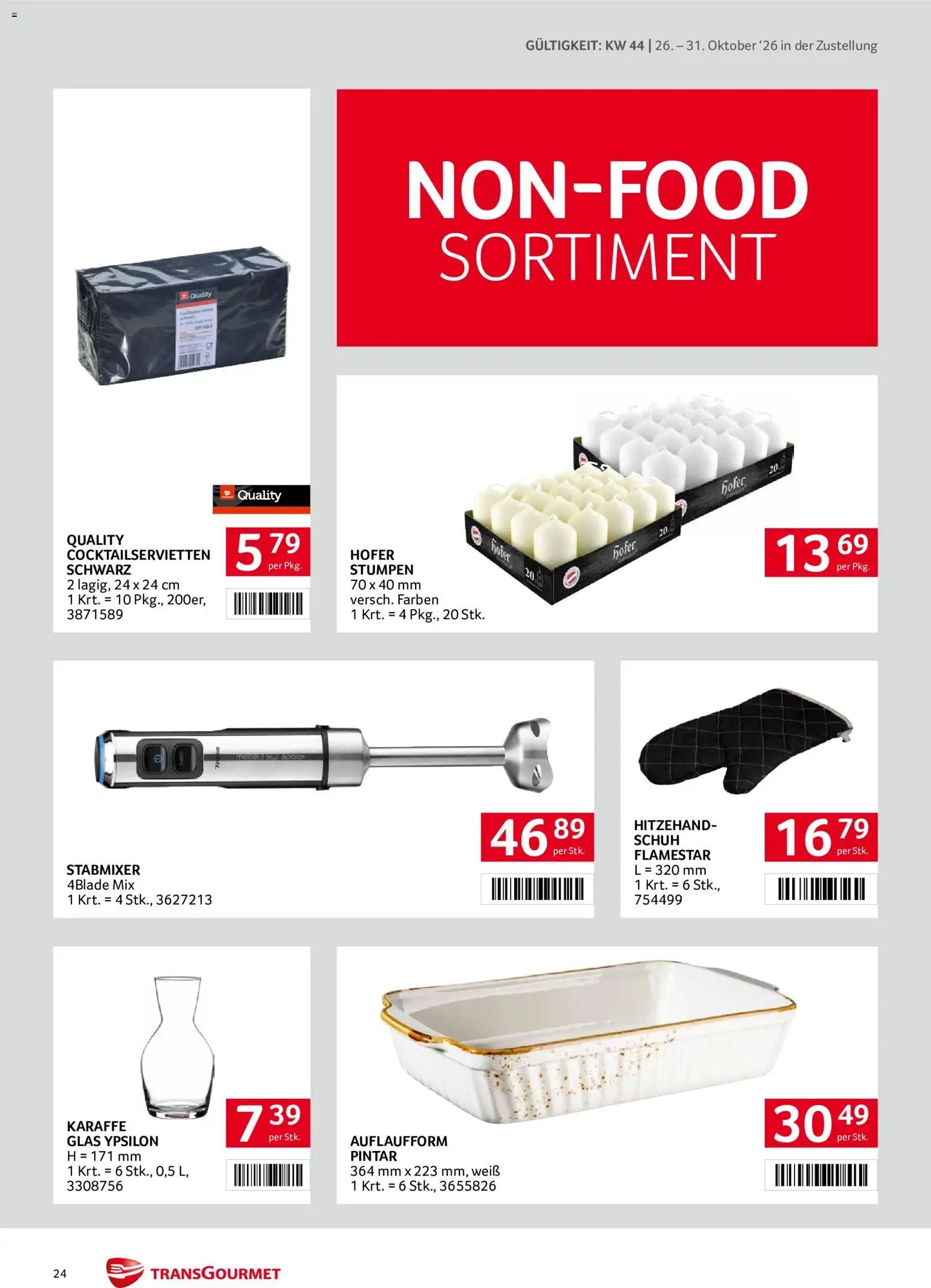 Transgourmet Flugblatt