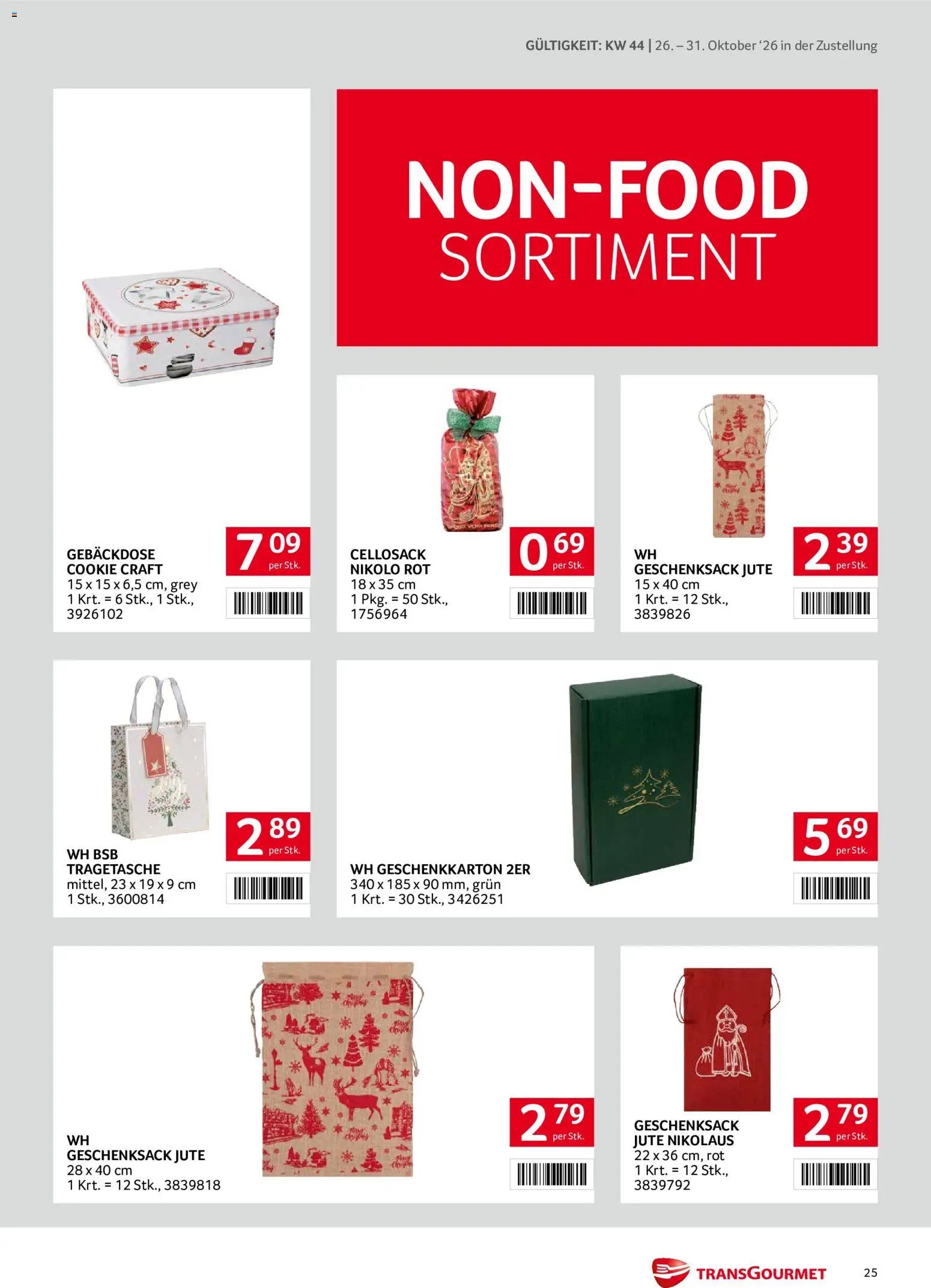 Transgourmet Flugblatt